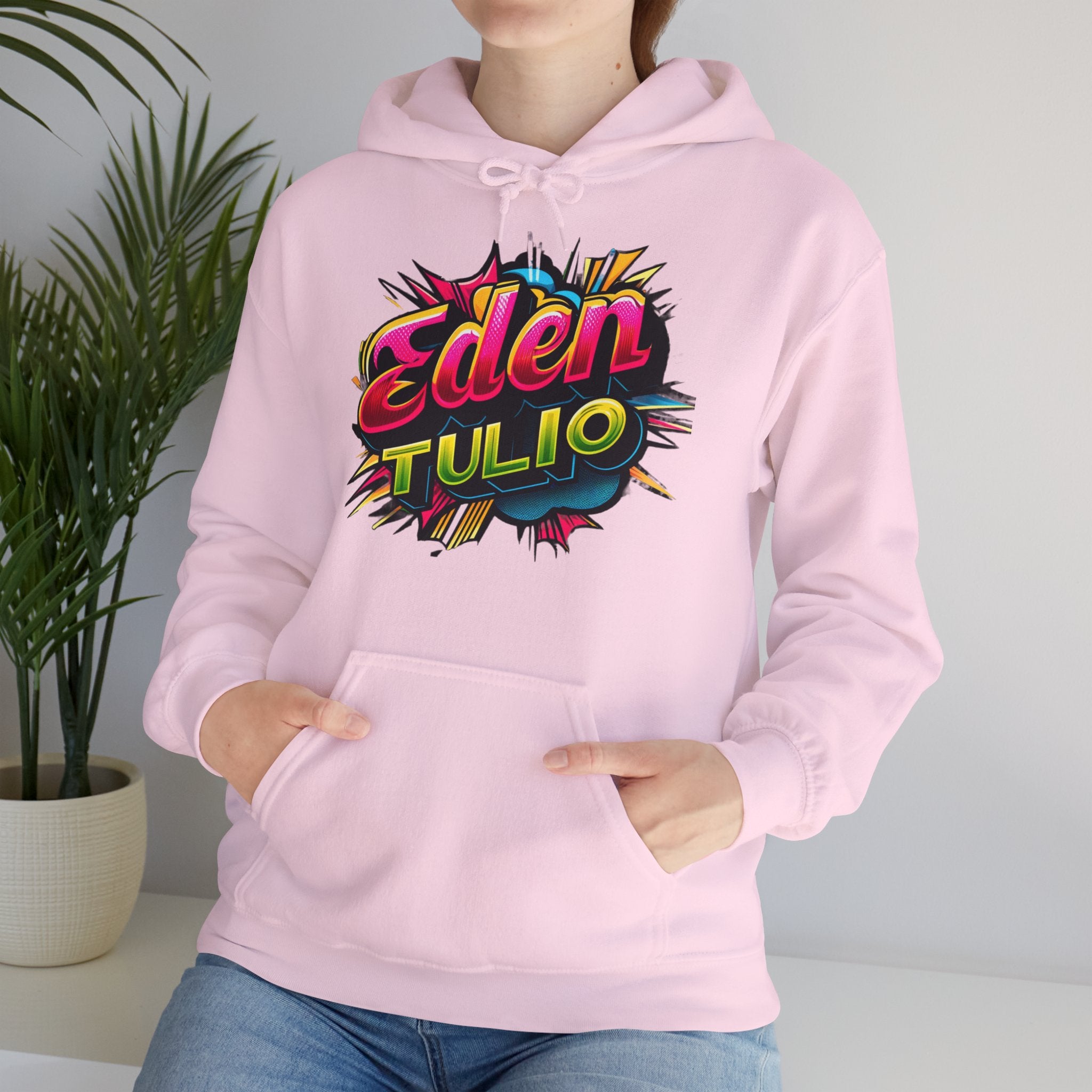 Sweat-shirt à Capuche Éthique Eden Tulio - Coton Américain, Polyester Durable et Broderie Personnalisée