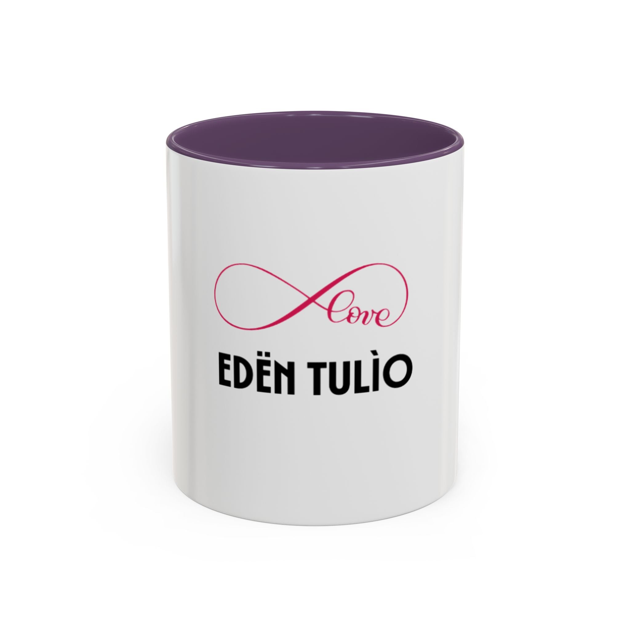 Tasse en Céramique Accentuée INFINI - 11 oz & 15 oz, Poignée Ergonomique, Sans Plomb & BPA