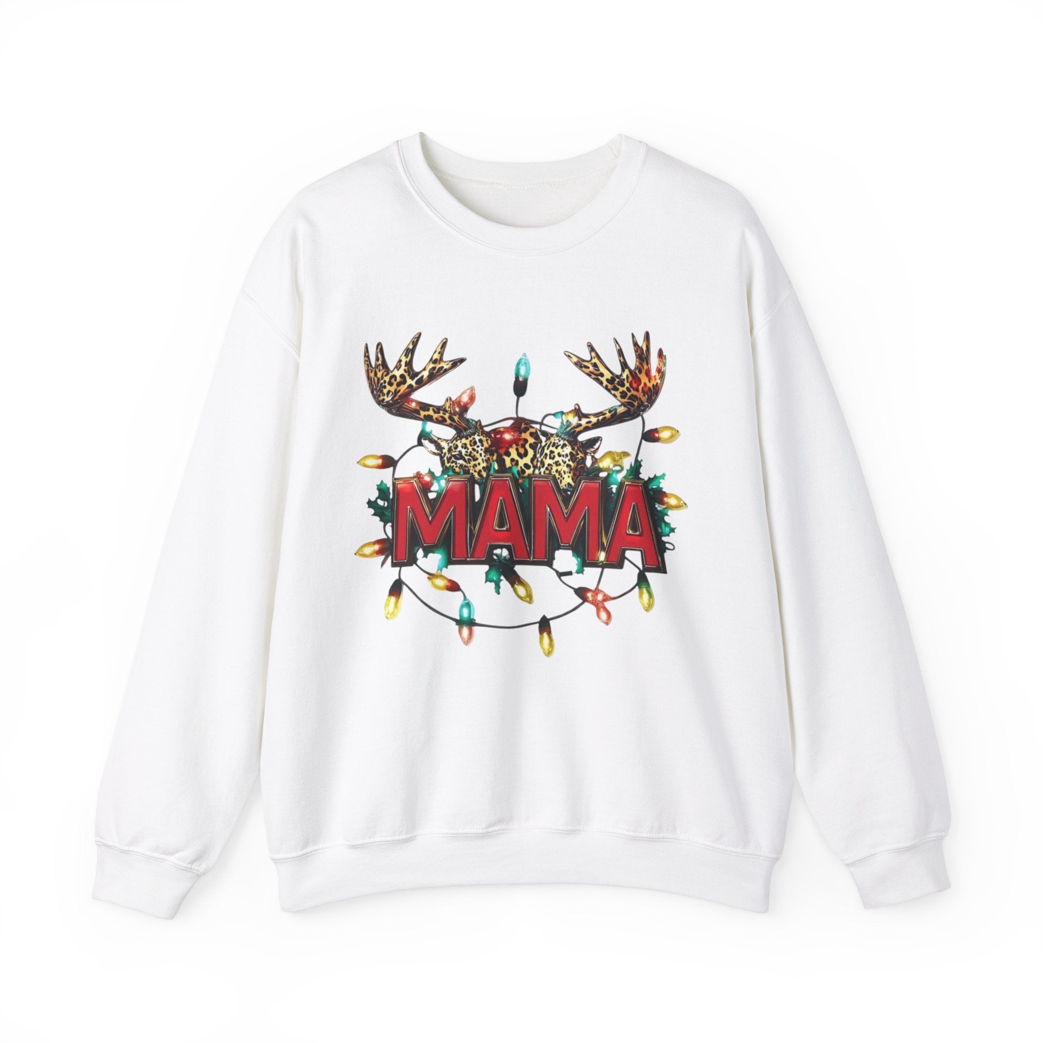 Sweat-shirt de Noël, pull de Noël, pull ras du cou de maman de Noël, sweat-shirt mama de Noël, sweat-shirt d&