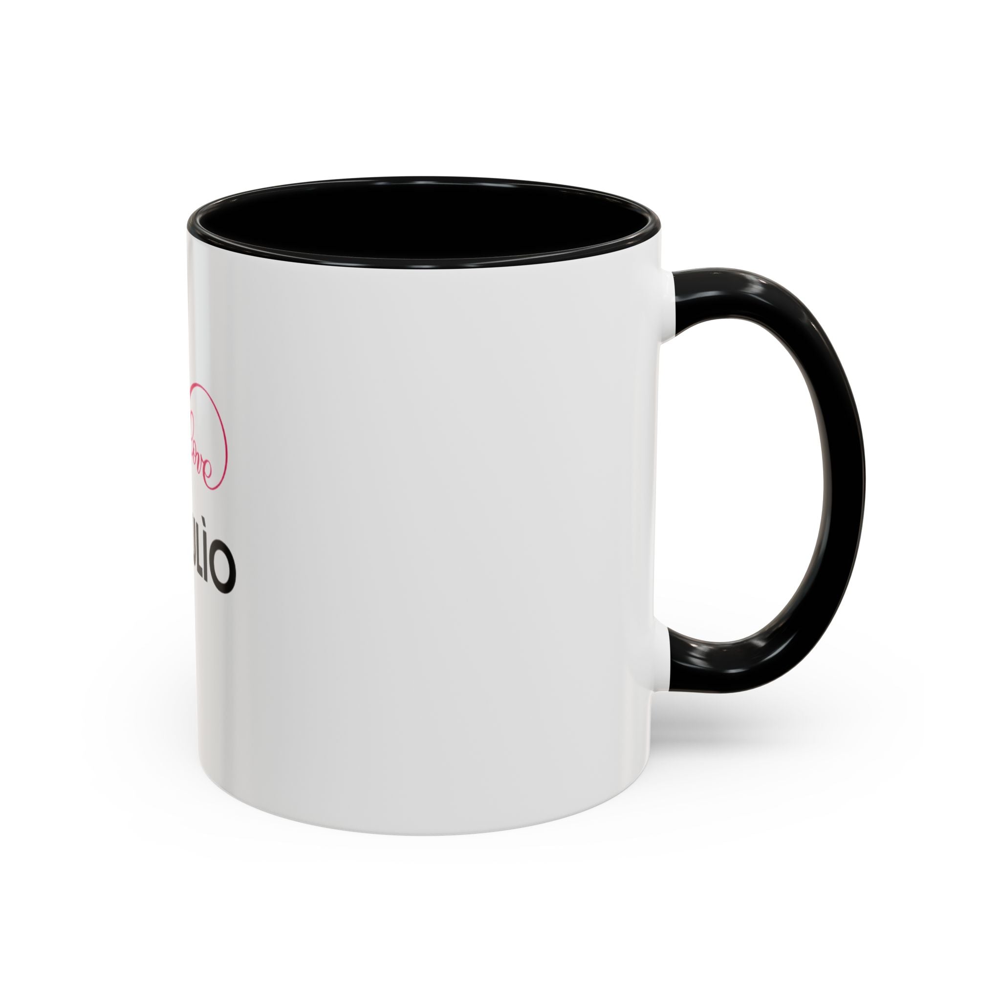 Tasse en Céramique Accentuée INFINI - 11 oz & 15 oz, Poignée Ergonomique, Sans Plomb & BPA