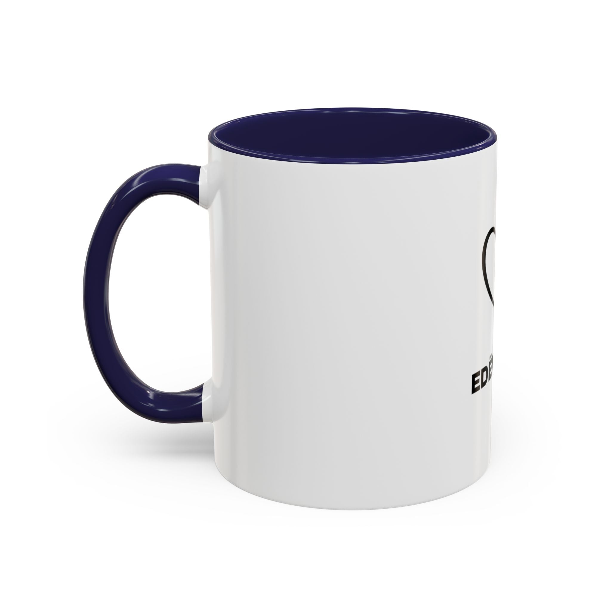 Tasse en Céramique Accentuée EDEN TULIO - 11 oz & 15 oz, Poignée Ergonomique, Sans Plomb & BPA