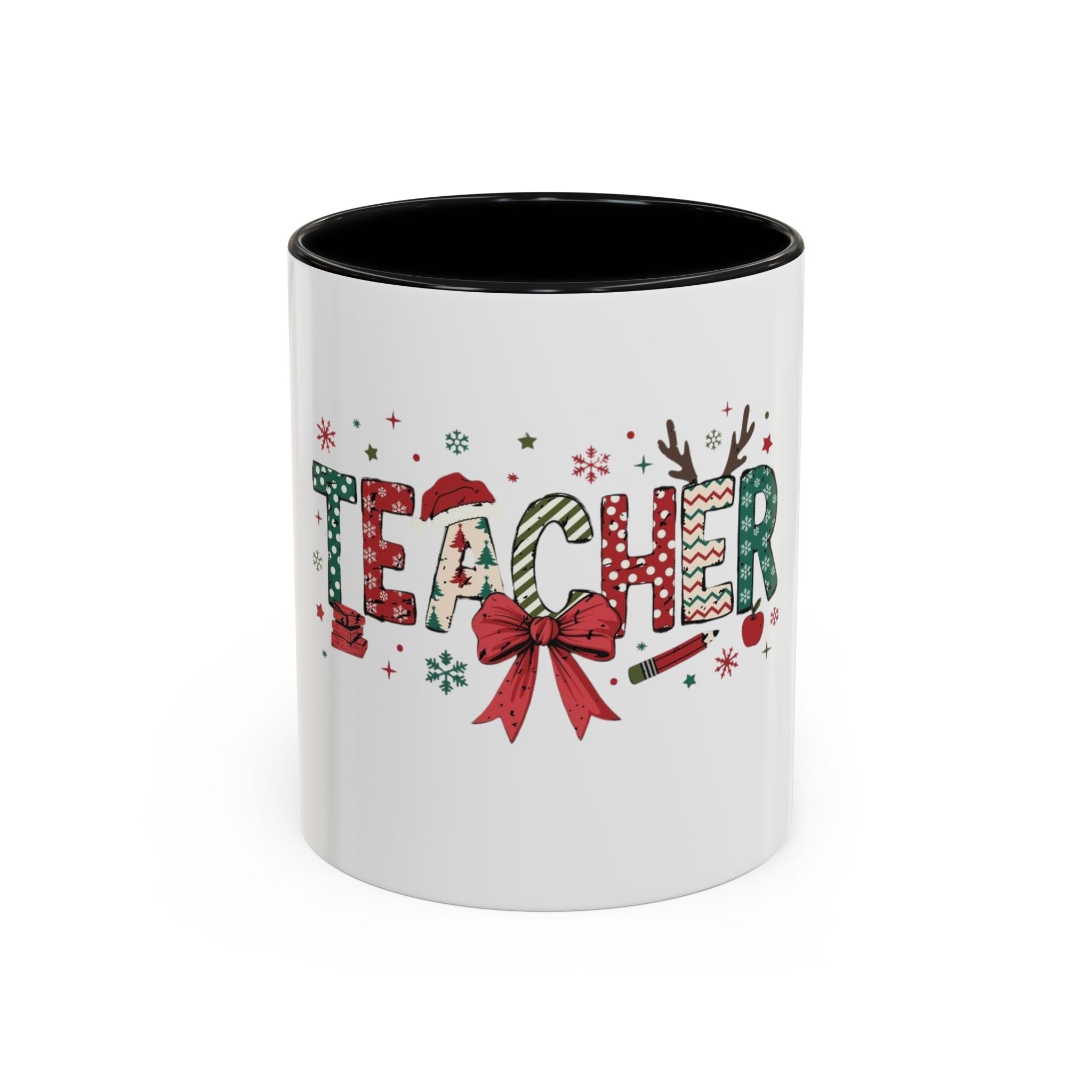 Tasse de Noël teacher en ceramic , Mug (11, 15oz)