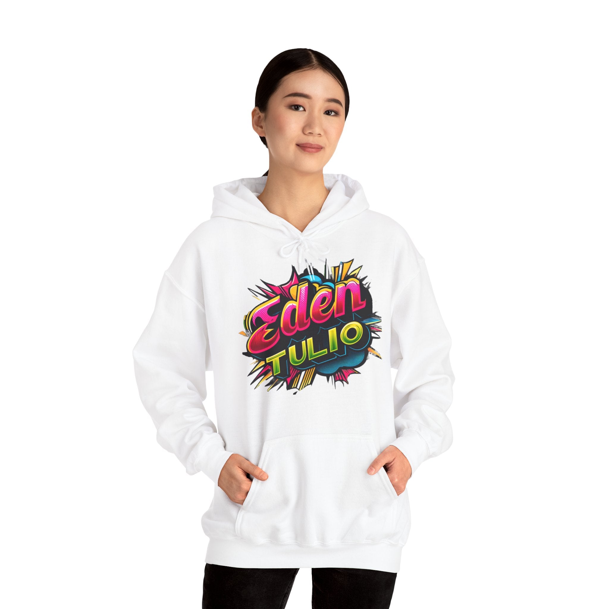 Sweat-shirt à Capuche Éthique Eden Tulio - Coton Américain, Polyester Durable et Broderie Personnalisée