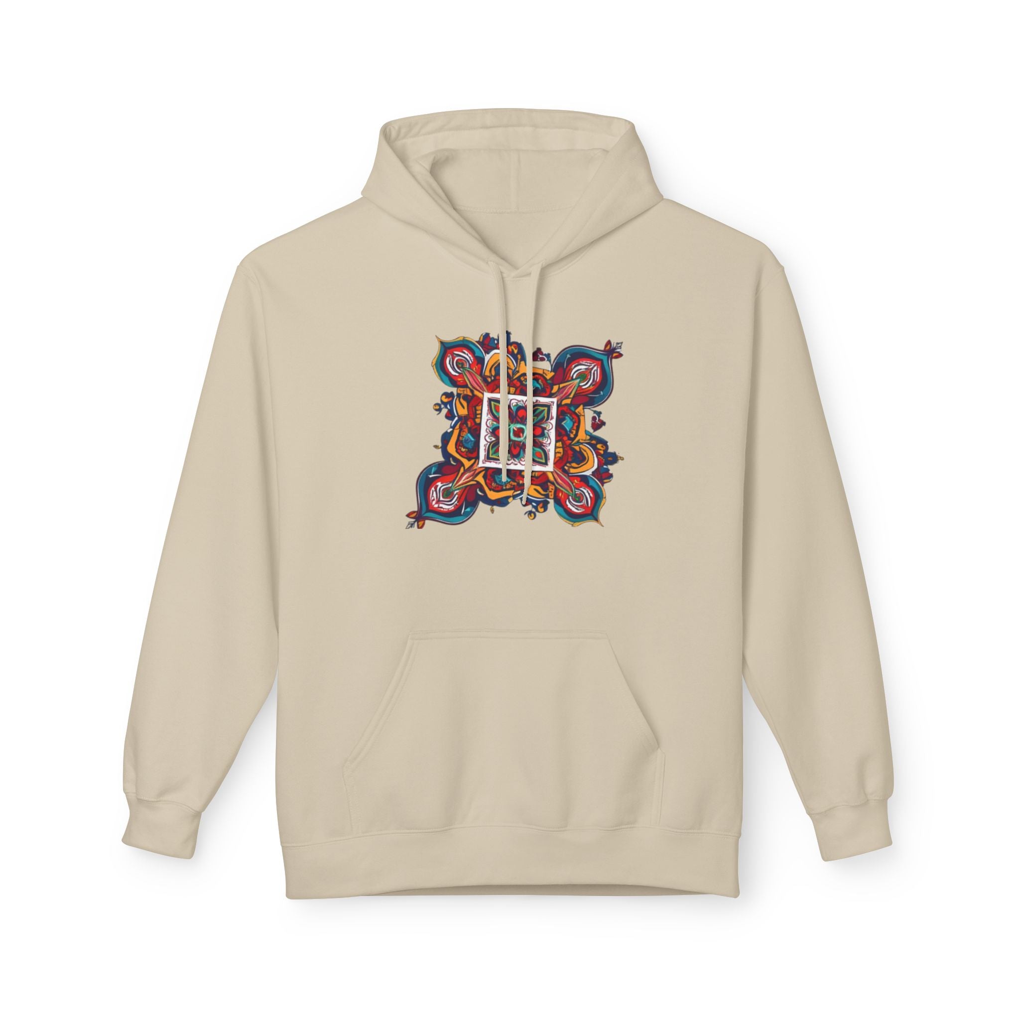 Colorful KABYLE Pattern Hoodie - Cozy Unisex Sweatshirt, Artsy Casual Wear, Perfect Gift for Art Lovers, Everyday Fashion