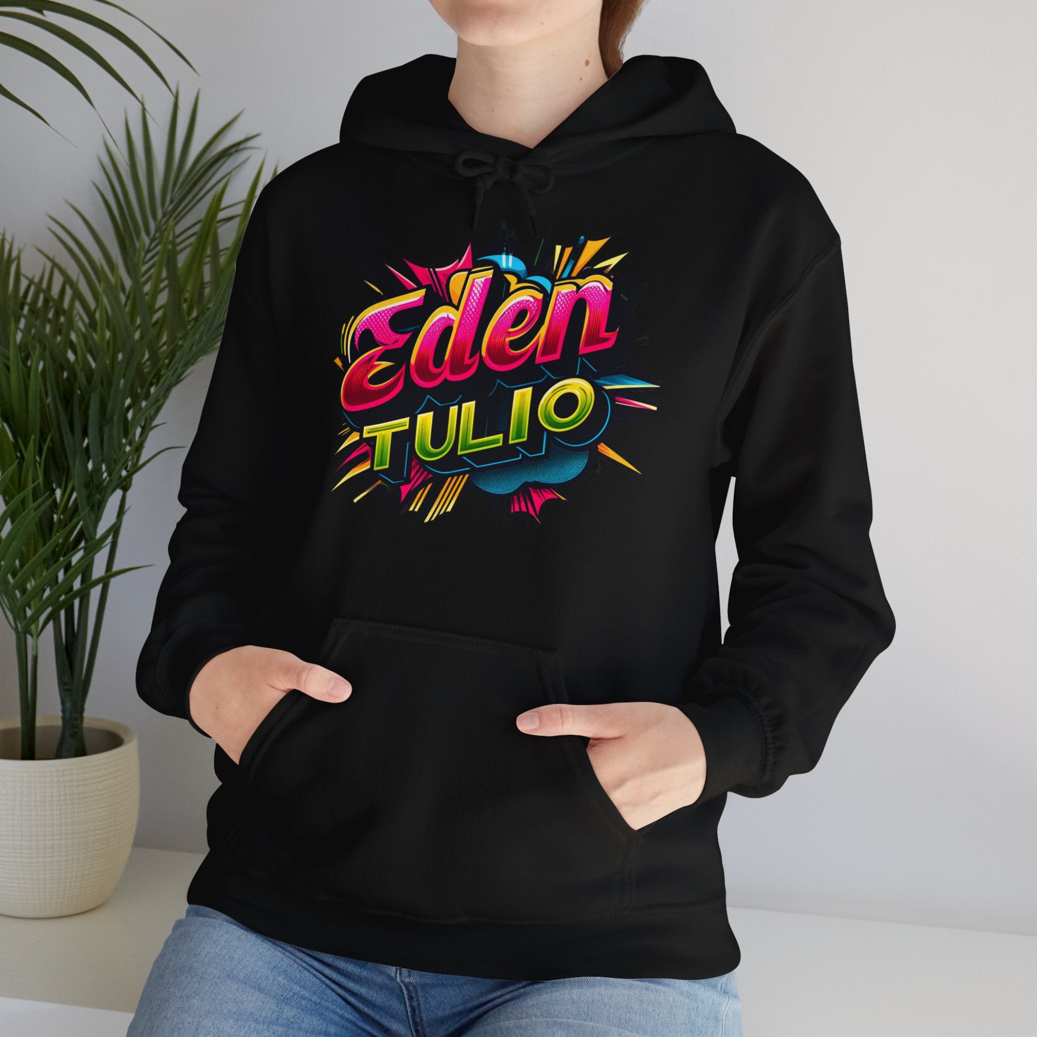 Sweat-shirt à Capuche Éthique Eden Tulio - Coton Américain, Polyester Durable et Broderie Personnalisée