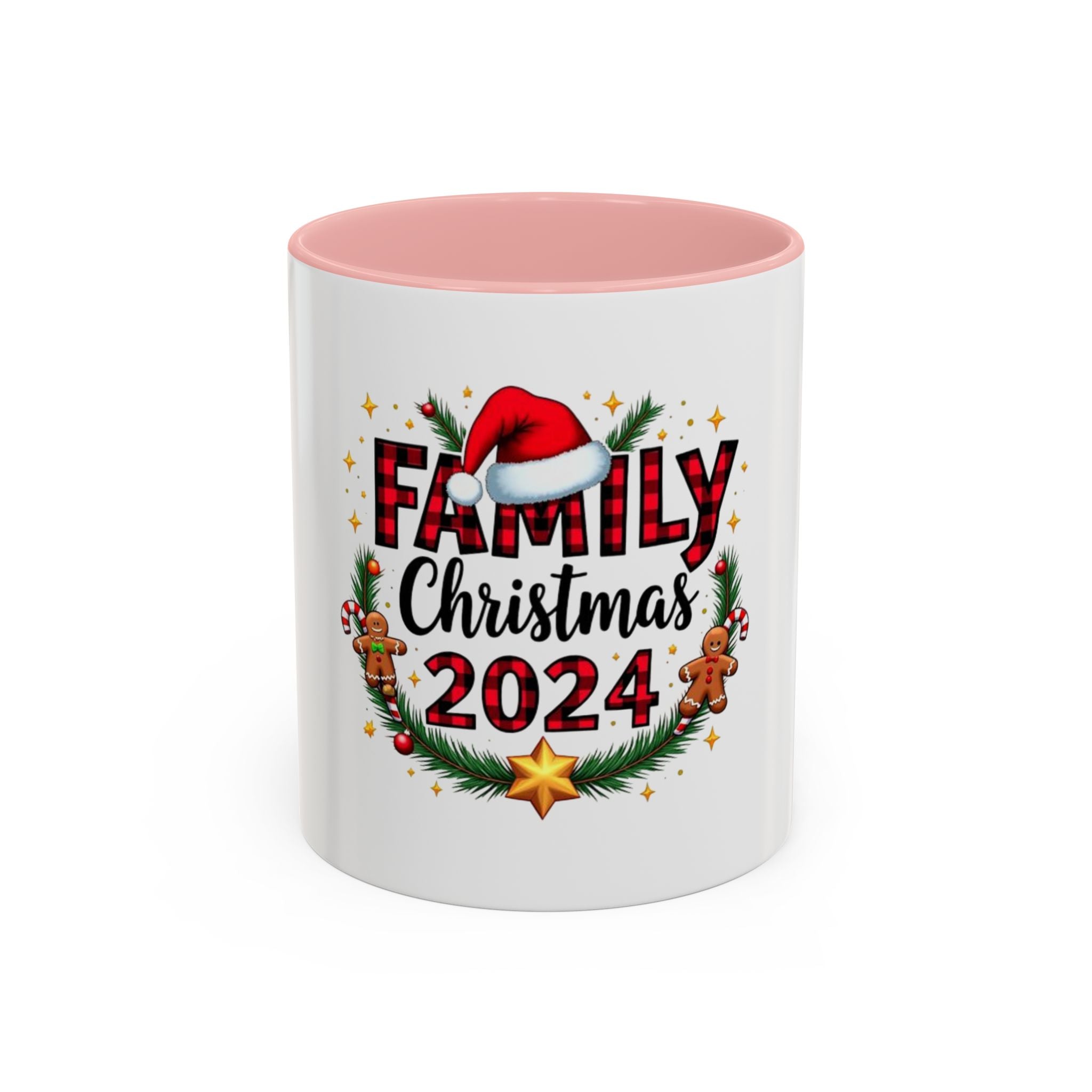 Tasse en Céramique Accentuée famille - 11 oz & 15 oz, Poignée Ergonomique, Sans Plomb & BPA