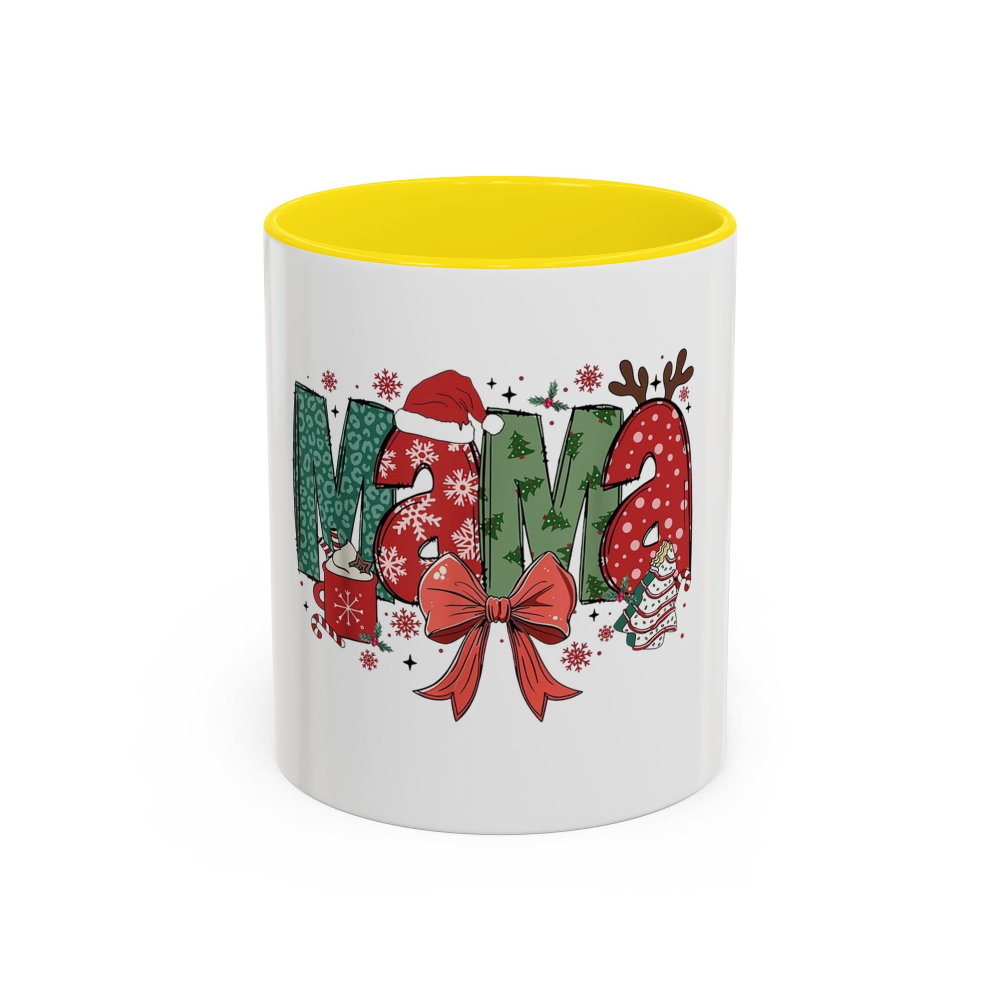 Tasse de Noël maman en ceramic Mug (11, 15oz)