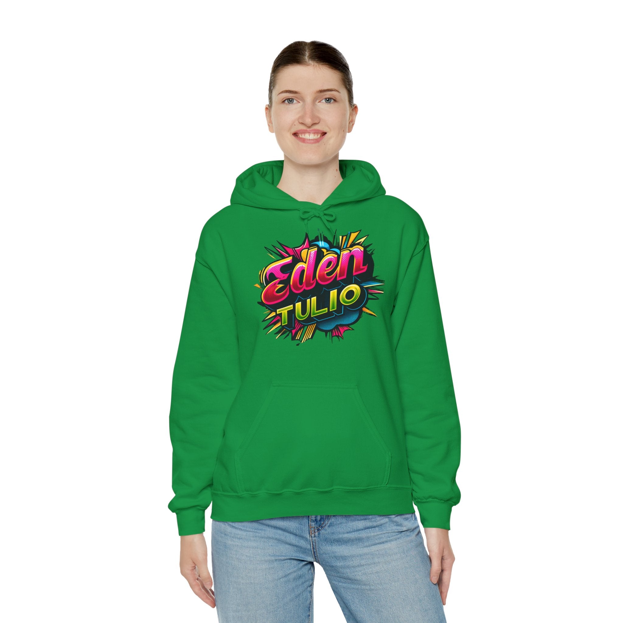 Sweat-shirt à Capuche Éthique Eden Tulio - Coton Américain, Polyester Durable et Broderie Personnalisée
