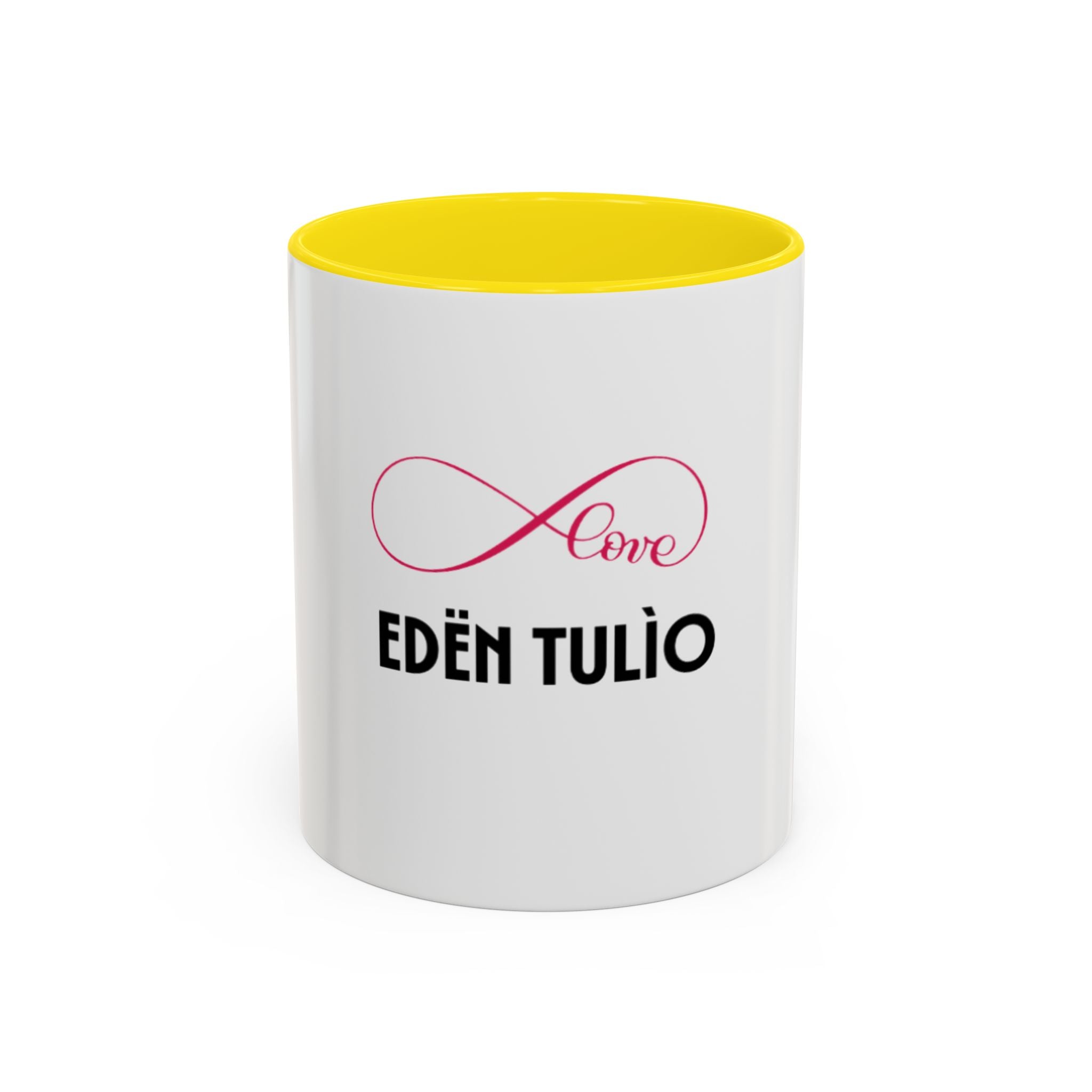 Tasse en Céramique Accentuée INFINI - 11 oz & 15 oz, Poignée Ergonomique, Sans Plomb & BPA