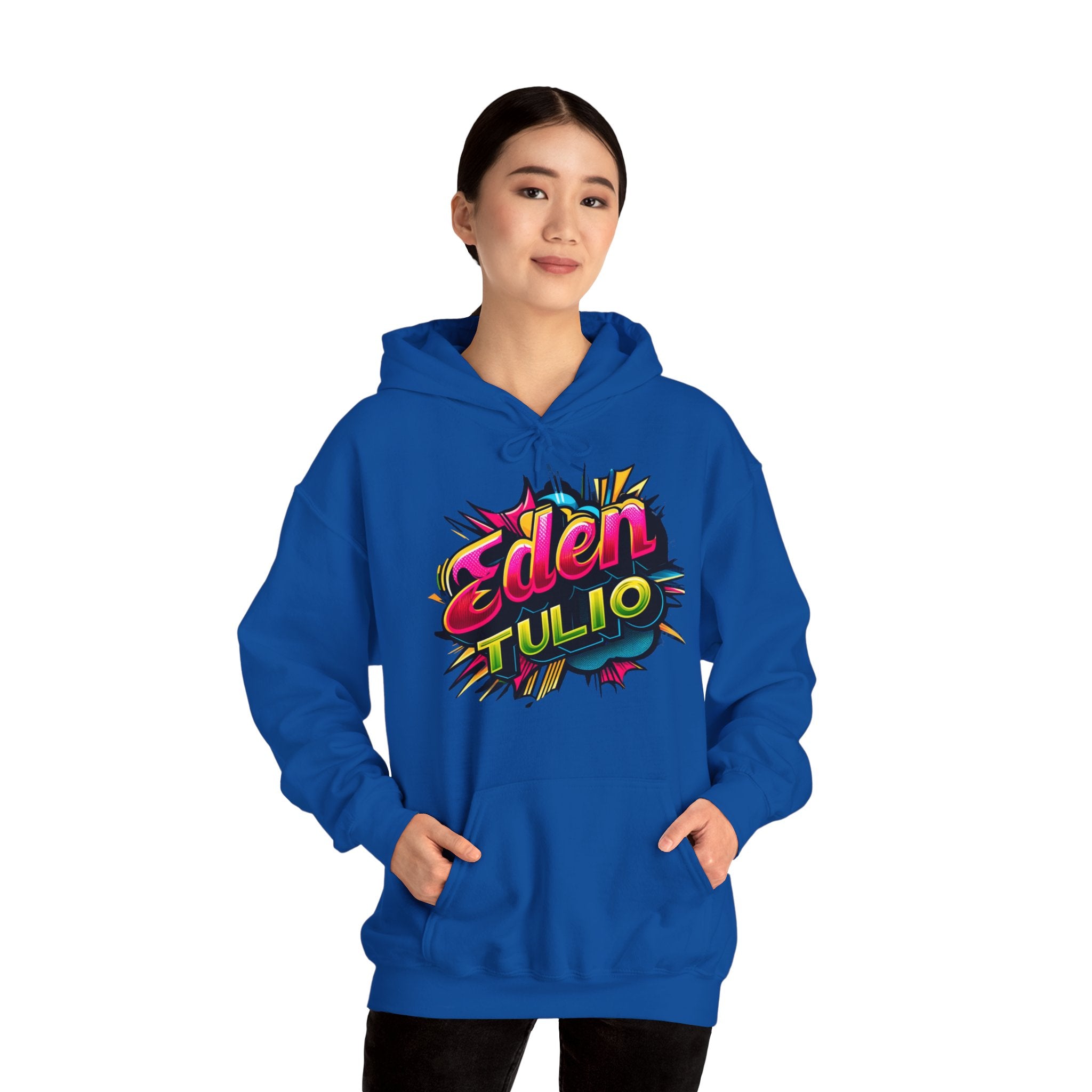 Sweat-shirt à Capuche Éthique Eden Tulio - Coton Américain, Polyester Durable et Broderie Personnalisée