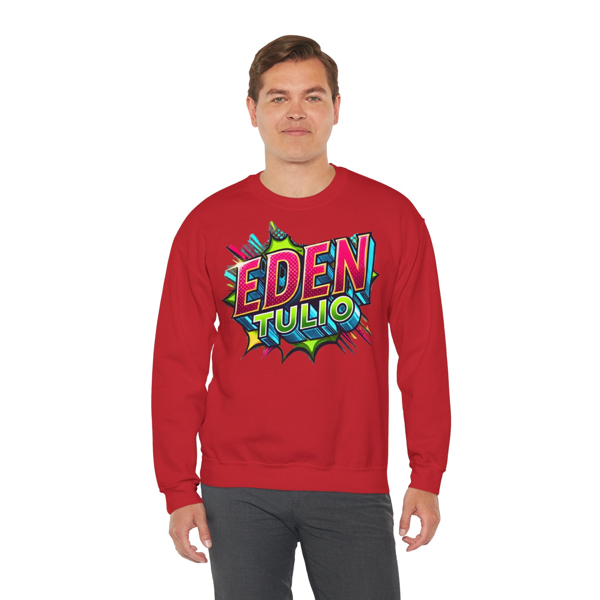 sweat-shirt ras du cou Gildan, fabriqué en mélange épais de coton et polyester US