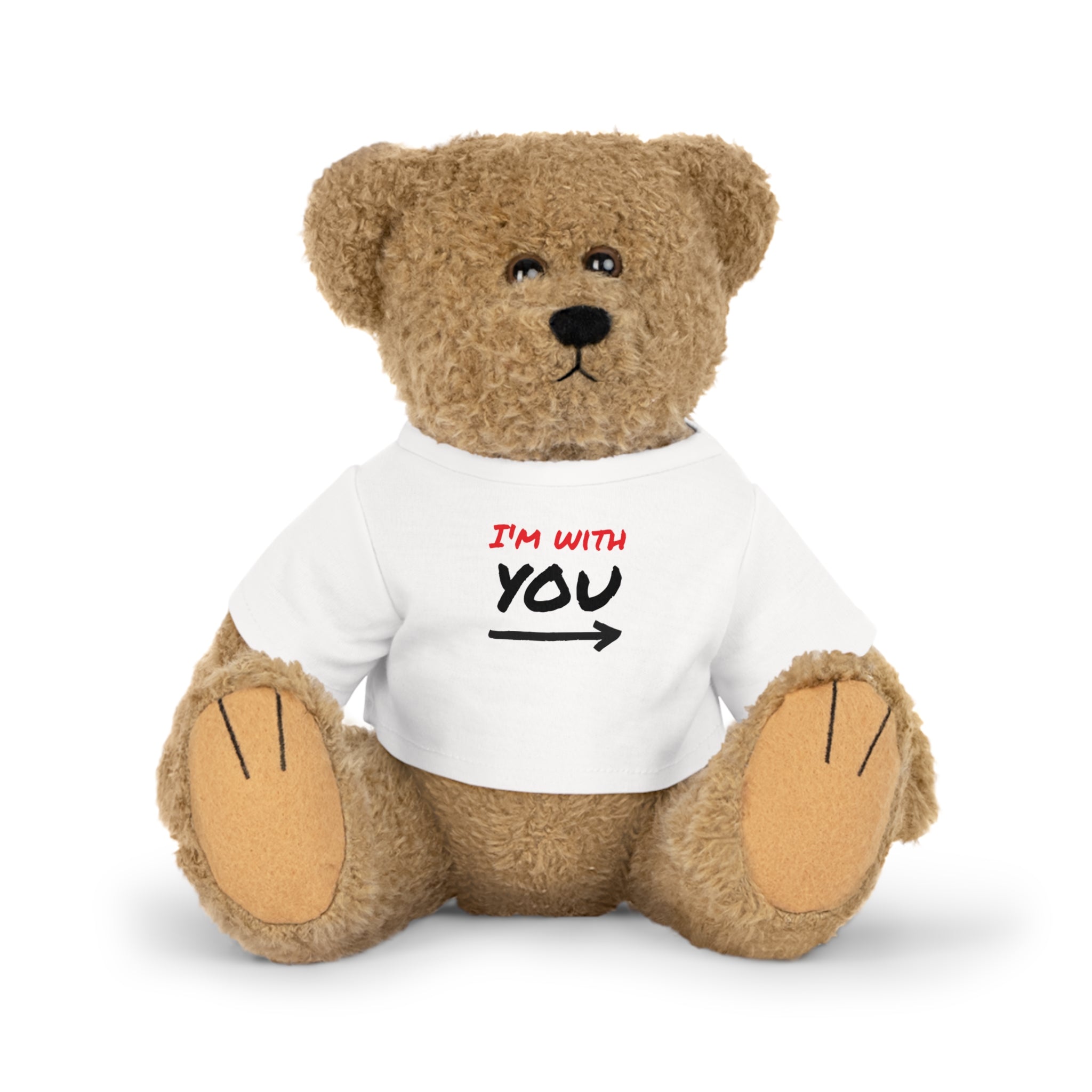 Plush Toy with T-Shirt miss you