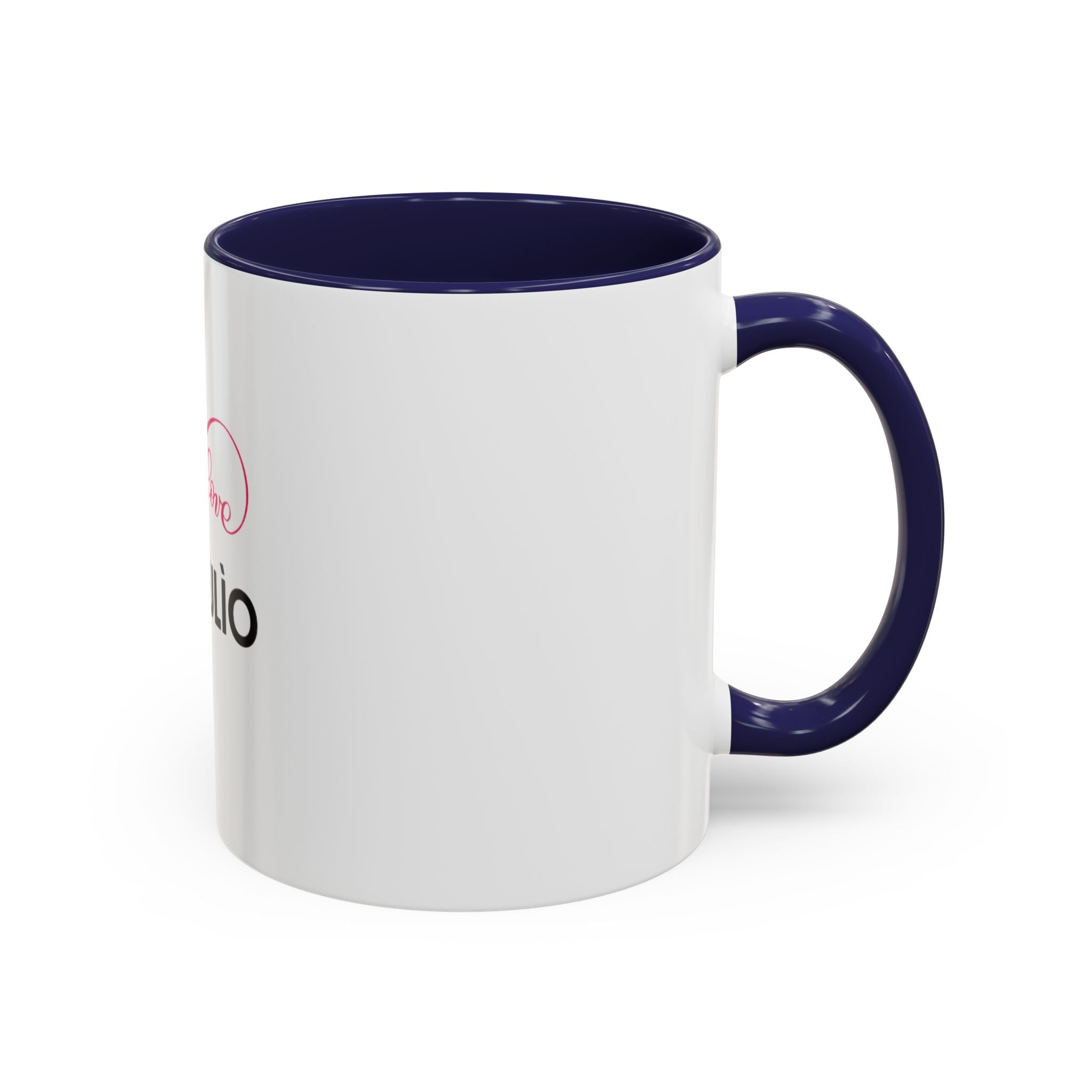 Tasse en Céramique Accentuée INFINI - 11 oz & 15 oz, Poignée Ergonomique, Sans Plomb & BPA
