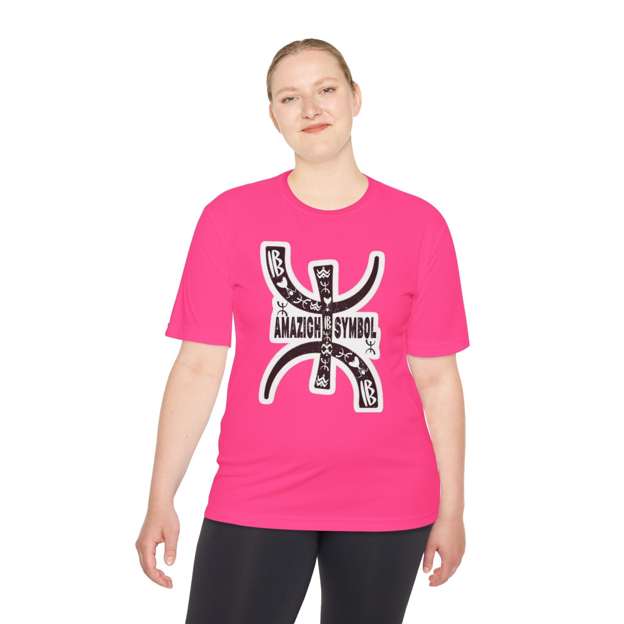 Amazigh Symbol Athletic Tee - Gift for Adventurers