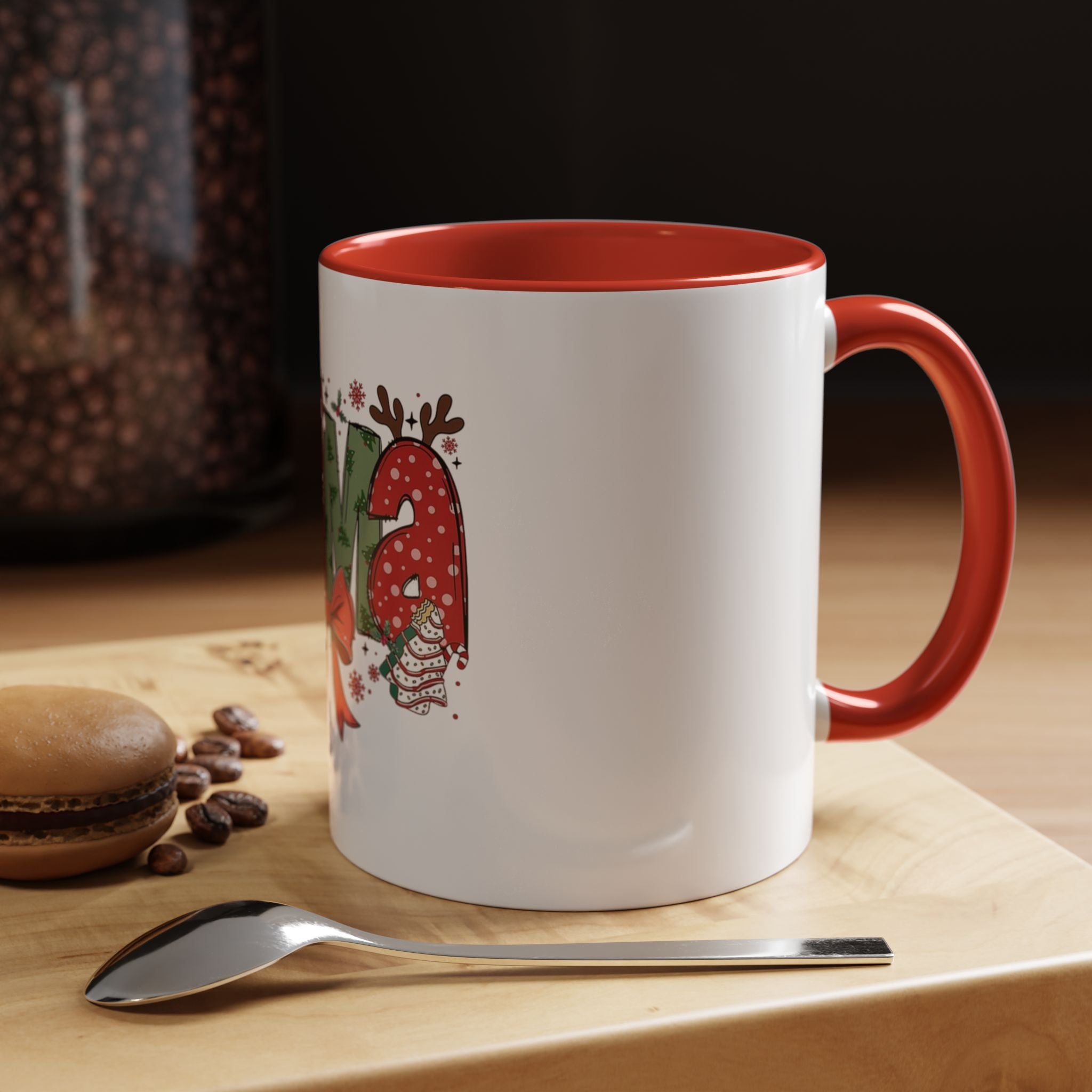 Tasse de Noël maman en ceramic Mug (11, 15oz)