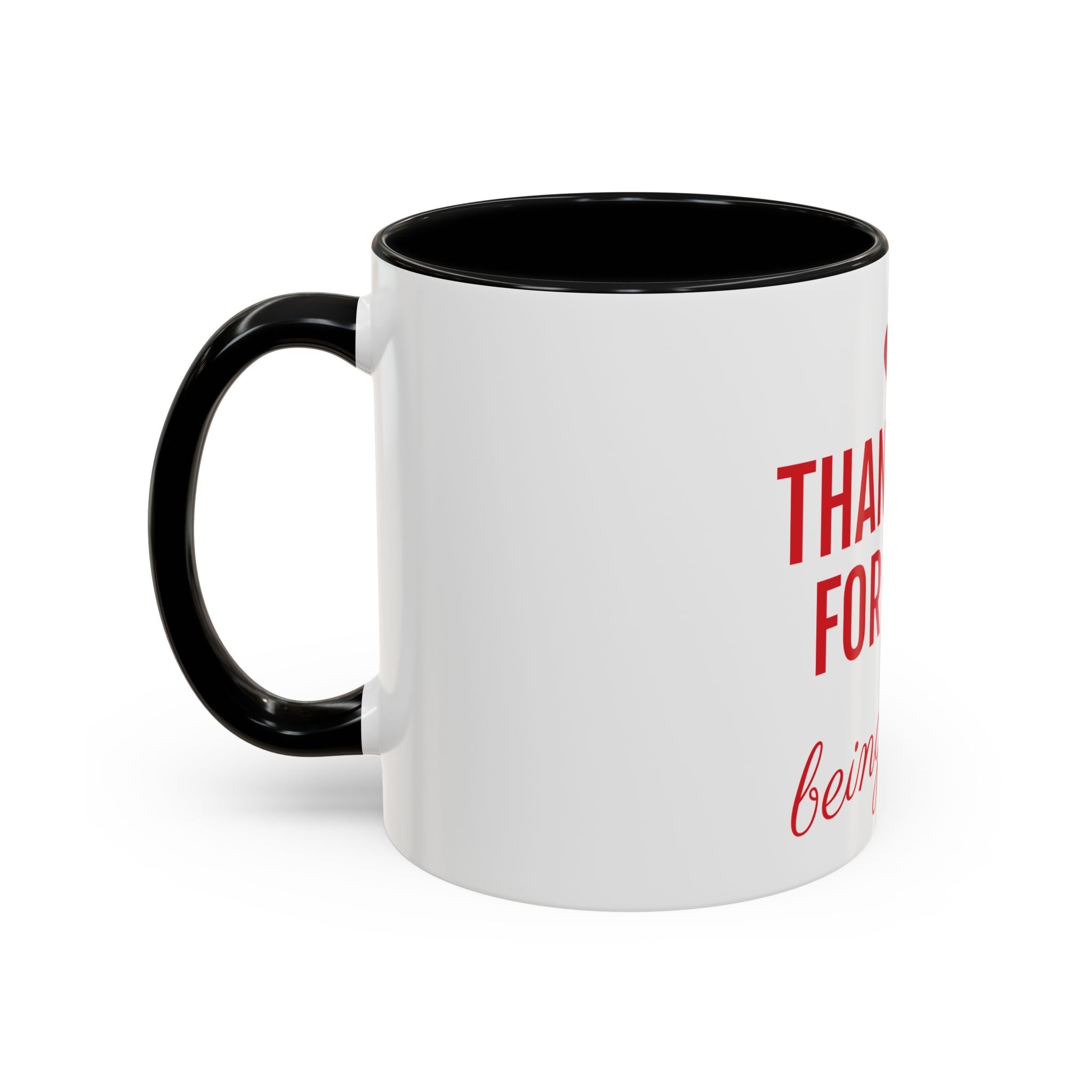 Tasse en Céramique Accentuée for you love - 11 oz & 15 oz, Poignée Ergonomique, Sans Plomb & BPA
