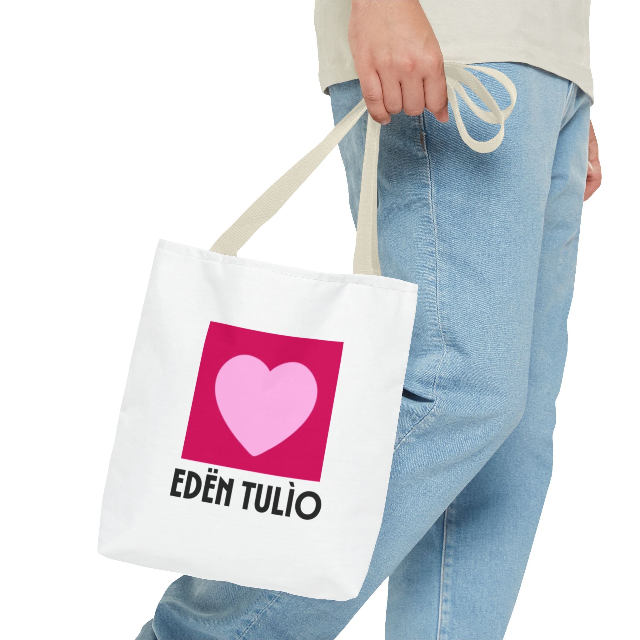 Sacs Fourre-coeur Eden Tulio- 3 Tailles, Poignées Colorées, Tissu Résistant en Polyester