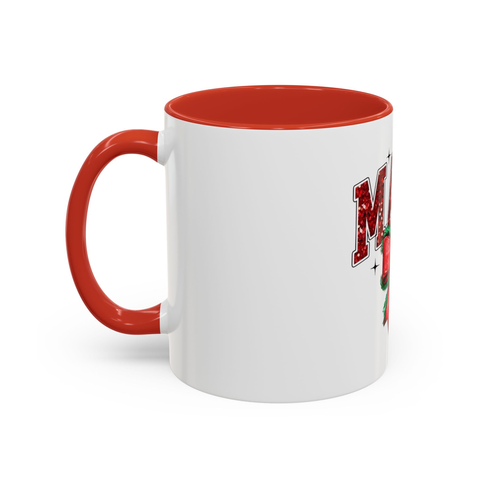 Tasse en Céramique Accentuée Mama - 11 oz & 15 oz, Poignée Ergonomique, Sans Plomb & BPA
