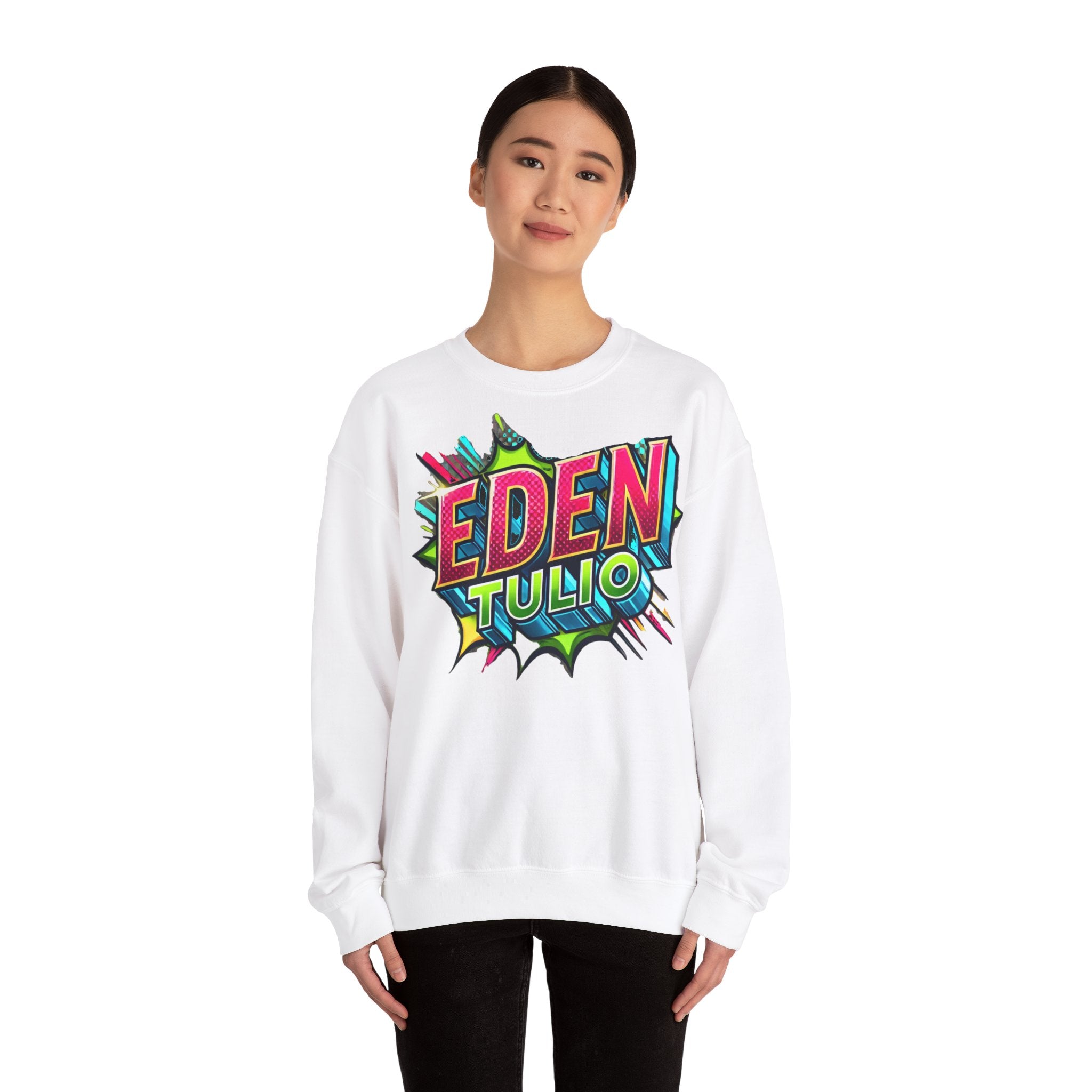 sweat-shirt ras du cou Gildan, fabriqué en mélange épais de coton et polyester US