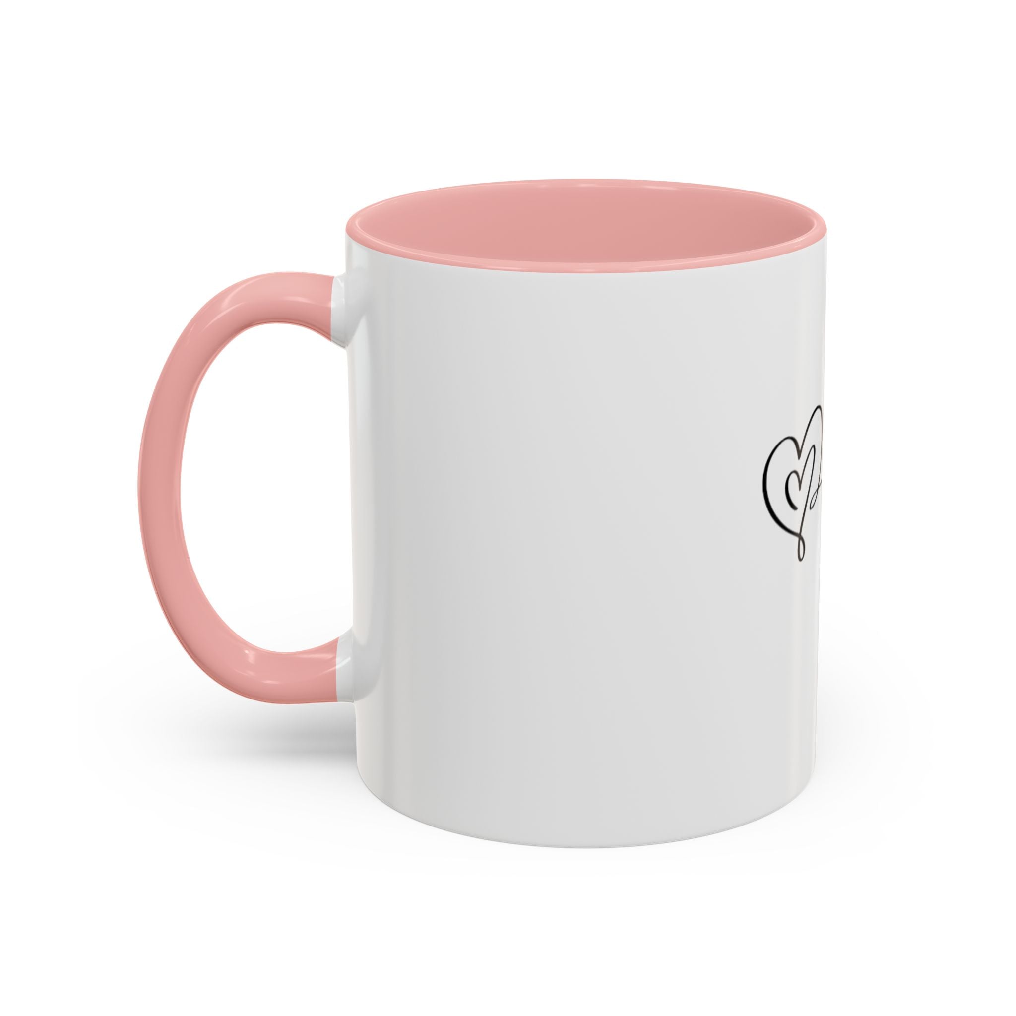 Tasse en Céramique avec Poignée Ergonomique - Disponible en 11 oz et 15 oz, Couleurs Contrastées, Sans Plomb ni BPA