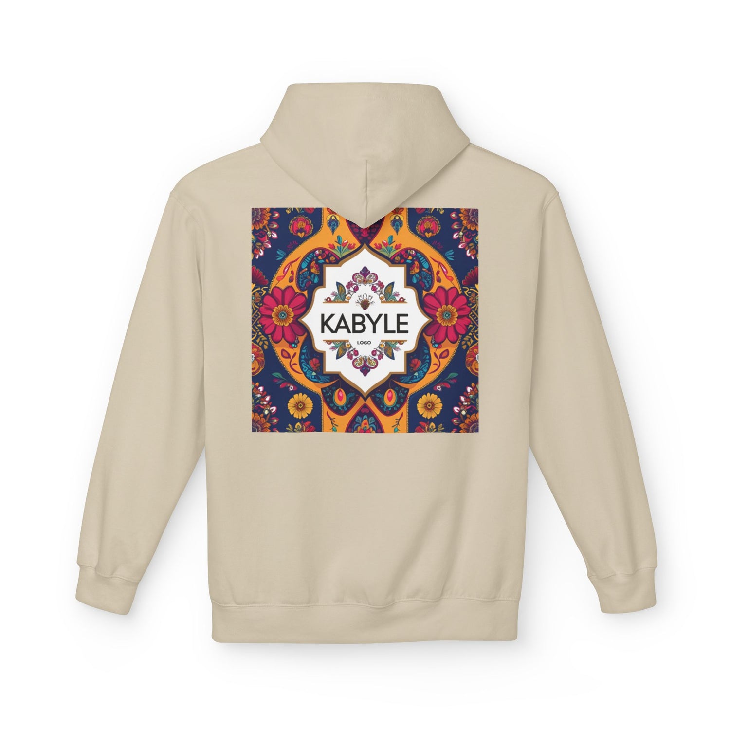 Colorful KABYLE Pattern Hoodie - Cozy Unisex Sweatshirt, Artsy Casual Wear, Perfect Gift for Art Lovers, Everyday Fashion
