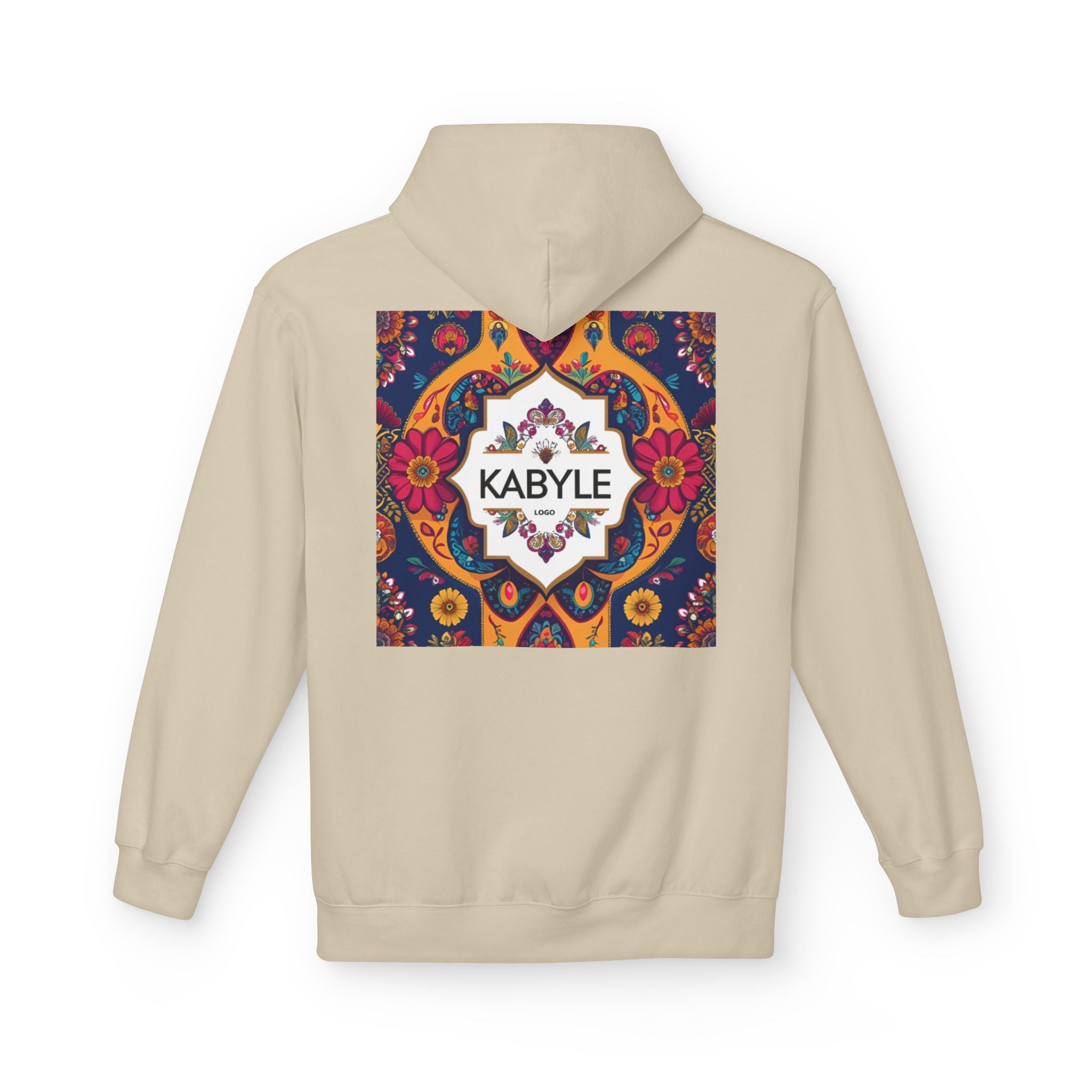 Colorful KABYLE Pattern Hoodie - Cozy Unisex Sweatshirt, Artsy Casual Wear, Perfect Gift for Art Lovers, Everyday Fashion