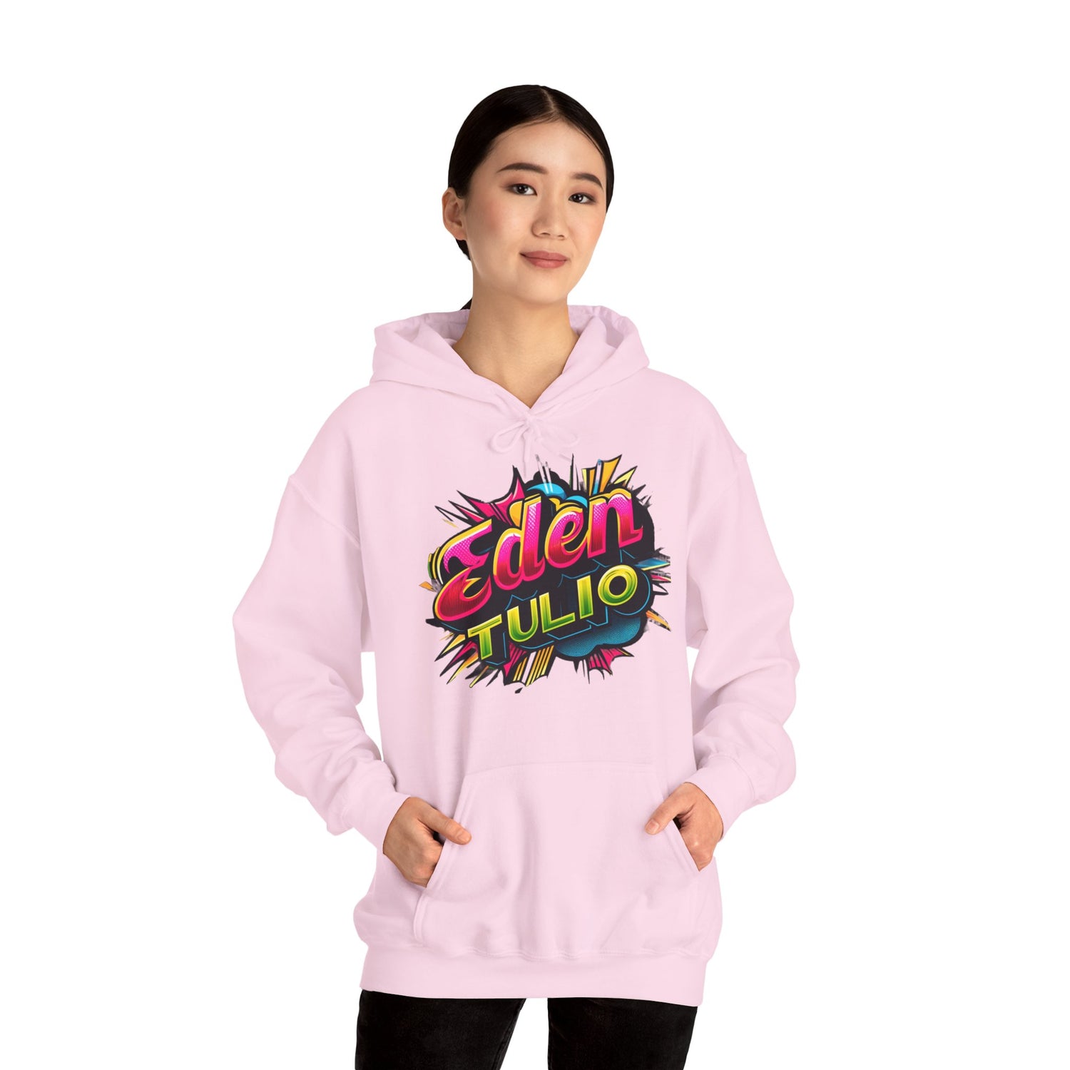 Sweat-shirt à Capuche Éthique Eden Tulio  - Coton Américain, Polyester Durable et Broderie Personnalisée
