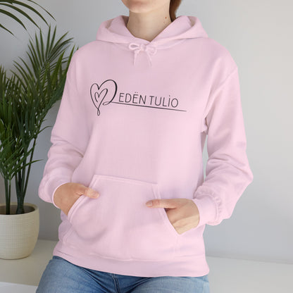 Sweat-shirt à Capuche Unisexe signature Eden Tulio  - Mélange Coton/Polyester, Confort, Style et Personnalisable