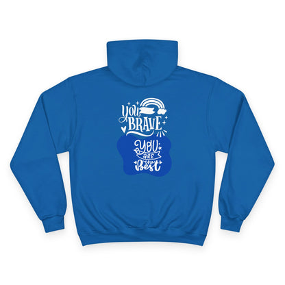 Friendship Champion Hoodie - Motivational Sweatshirt, Gifts for Birthday, Cozy Casual Wear, Celebration, Affirmation Apparel, Best Friend