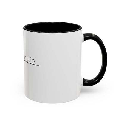 Tasse en Céramique avec Poignée Ergonomique - Disponible en 11 oz et 15 oz, Couleurs Contrastées, Sans Plomb ni BPA
