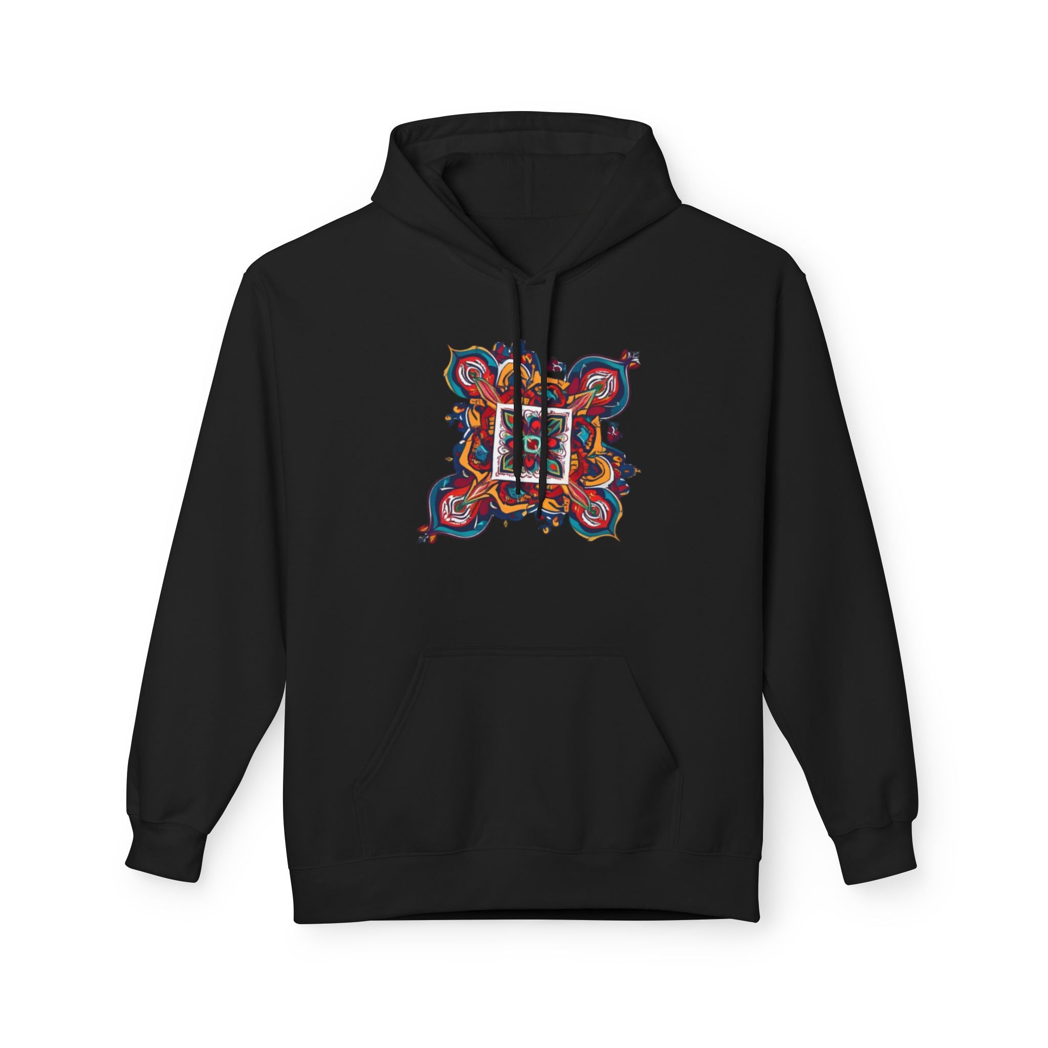 Colorful KABYLE Pattern Hoodie - Cozy Unisex Sweatshirt, Artsy Casual Wear, Perfect Gift for Art Lovers, Everyday Fashion