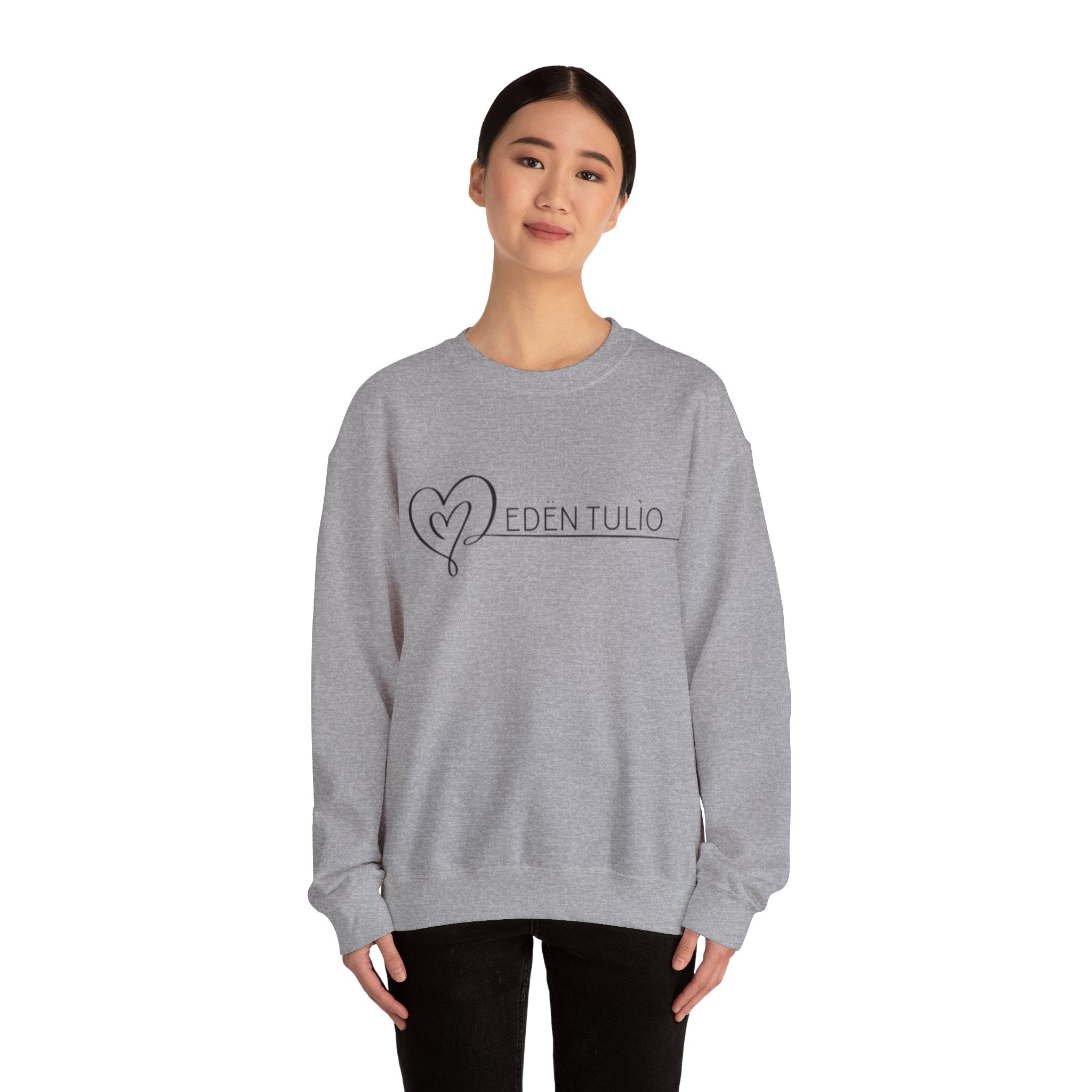 French Unisex Heavy Blend Crewneck Sweatshirt - Comfortable and Stylish for Cold Months