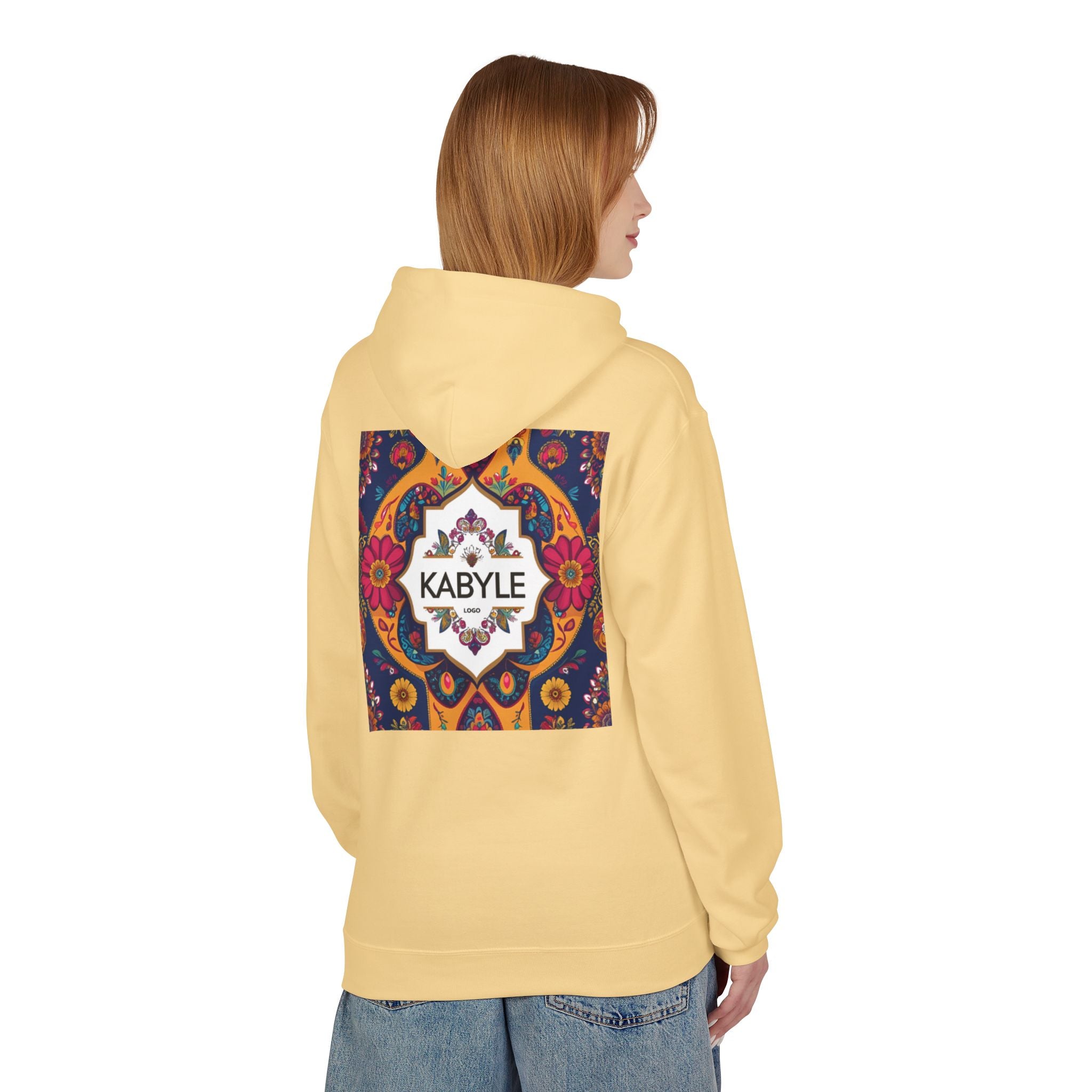 Colorful KABYLE Pattern Hoodie - Cozy Unisex Sweatshirt, Artsy Casual Wear, Perfect Gift for Art Lovers, Everyday Fashion