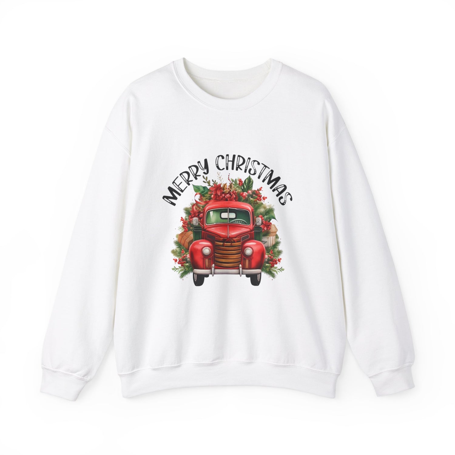 Sweat-shirt de Noël, pull de Noël, pull ras du cou de Noël, sweat-shirt merry christmas de Noël,  sweat-shirt d&