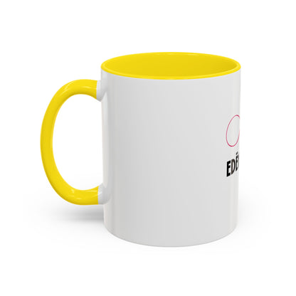 Tasse en Céramique Accentuée INFINI - 11 oz &amp; 15 oz, Poignée Ergonomique, Sans Plomb &amp; BPA