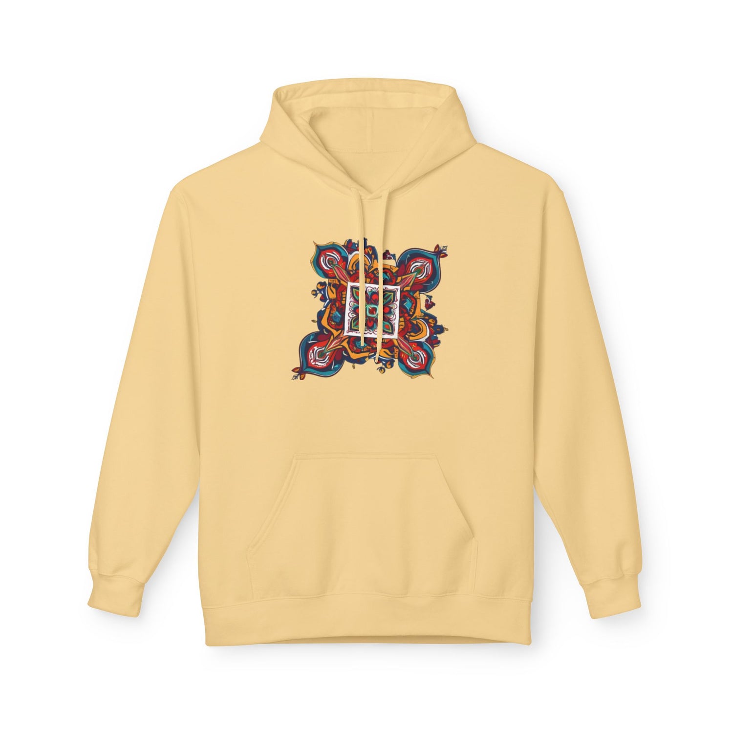 Colorful KABYLE Pattern Hoodie - Cozy Unisex Sweatshirt, Artsy Casual Wear, Perfect Gift for Art Lovers, Everyday Fashion