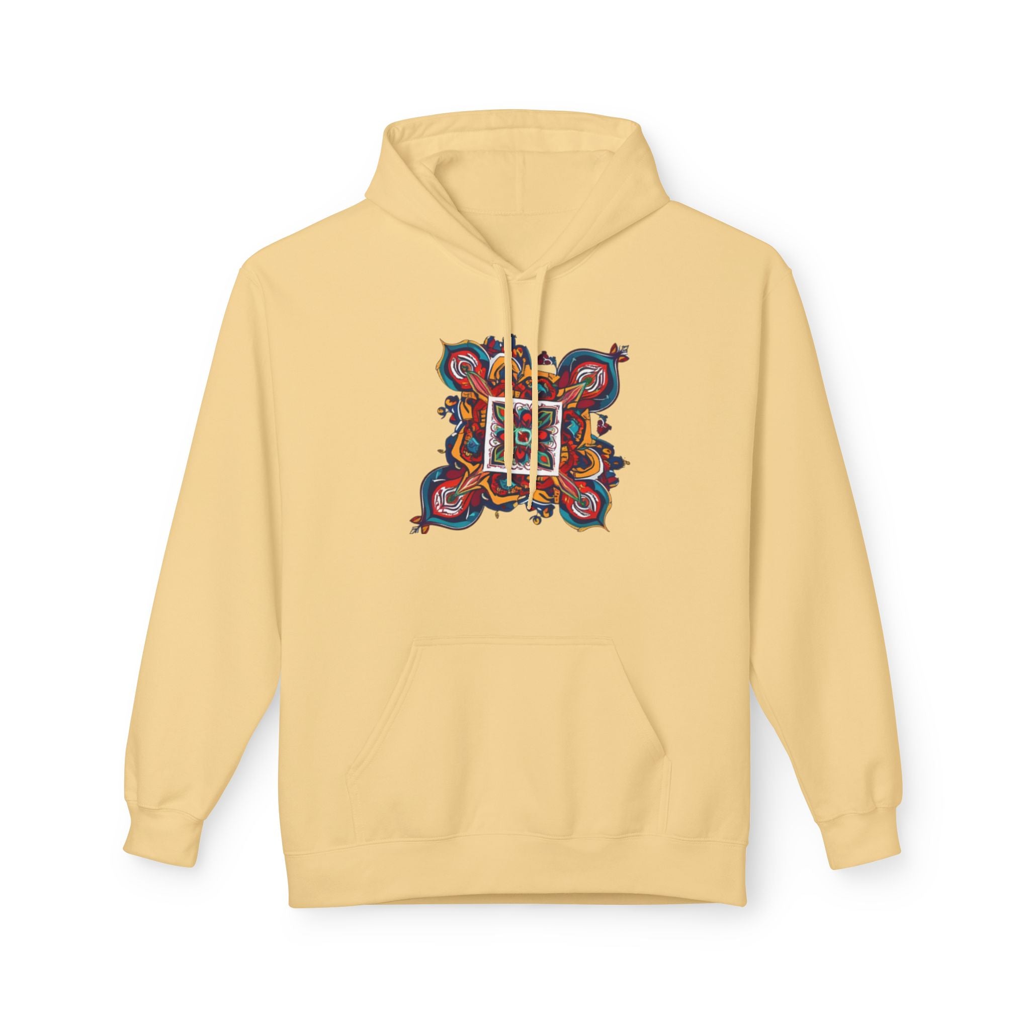 Colorful KABYLE Pattern Hoodie - Cozy Unisex Sweatshirt, Artsy Casual Wear, Perfect Gift for Art Lovers, Everyday Fashion