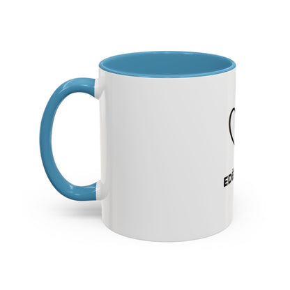 Tasse en Céramique Accentuée EDEN TULIO - 11 oz &amp; 15 oz, Poignée Ergonomique, Sans Plomb &amp; BPA