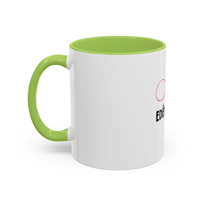 Tasse en Céramique Accentuée INFINI - 11 oz &amp; 15 oz, Poignée Ergonomique, Sans Plomb &amp; BPA