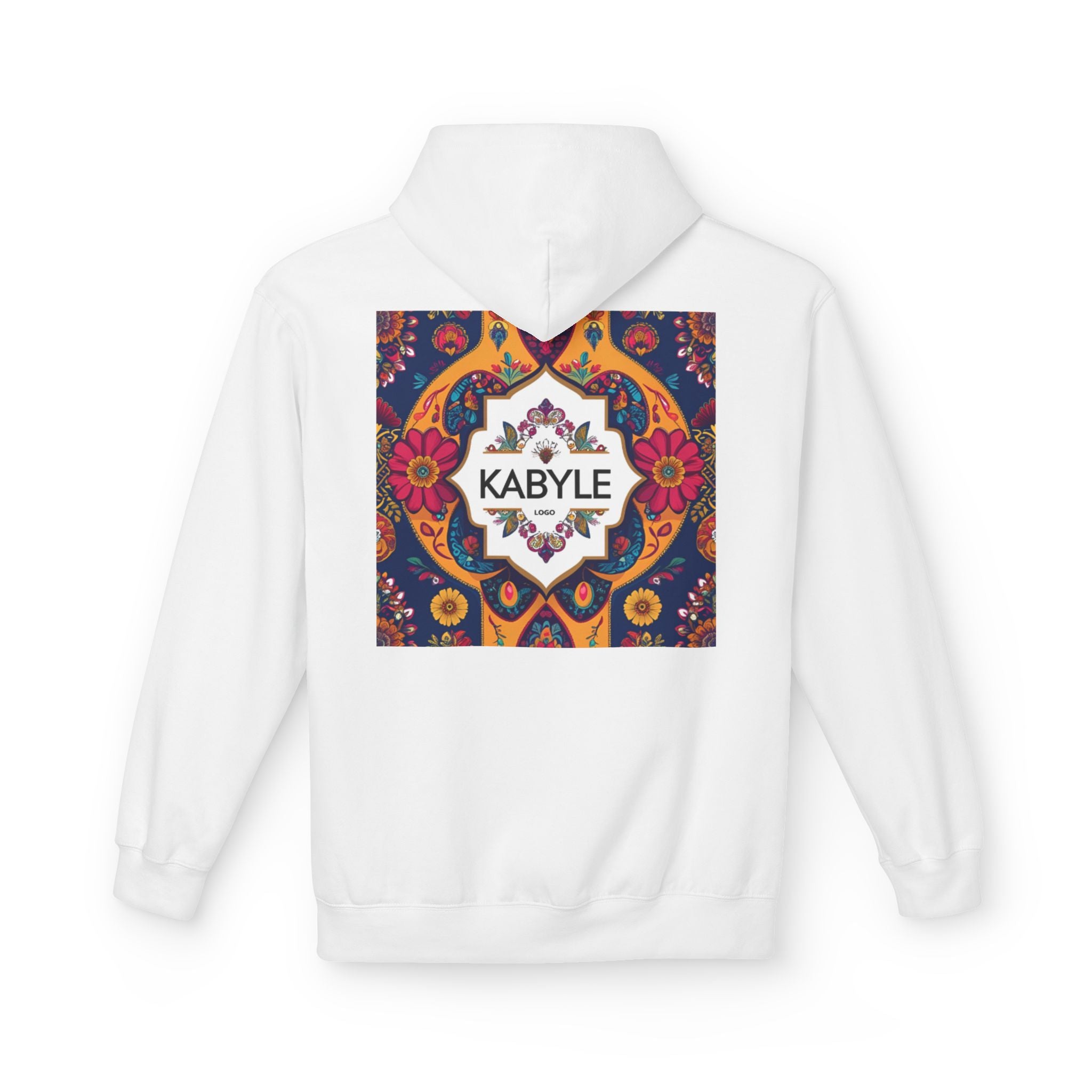Colorful KABYLE Pattern Hoodie - Cozy Unisex Sweatshirt, Artsy Casual Wear, Perfect Gift for Art Lovers, Everyday Fashion