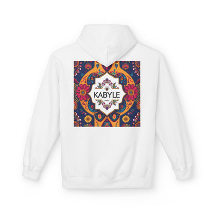 Colorful KABYLE Pattern Hoodie - Cozy Unisex Sweatshirt, Artsy Casual Wear, Perfect Gift for Art Lovers, Everyday Fashion