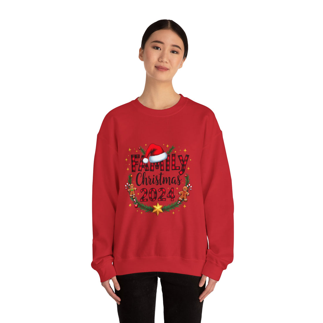 Sweat-shirt à coll rond unisexe en mélange épais pour un équilibre parfait entre douceur et durabilité.