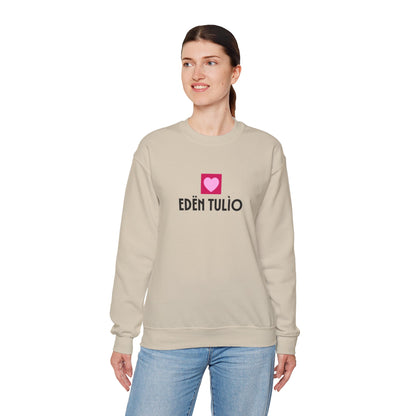 Sweat-shirt love Ras du Cou Unisexe en Mélange Épais  50 % coton et 50 % polyester confort, style et durabilité.