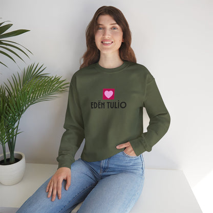 Sweat-shirt love Ras du Cou Unisexe en Mélange Épais  50 % coton et 50 % polyester confort, style et durabilité.
