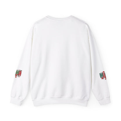 Sweat-shirt à col rond maman en mélange épais 50 % coton et 50 % polyester pour un équilibre parfait entre douceur et durabilité.
