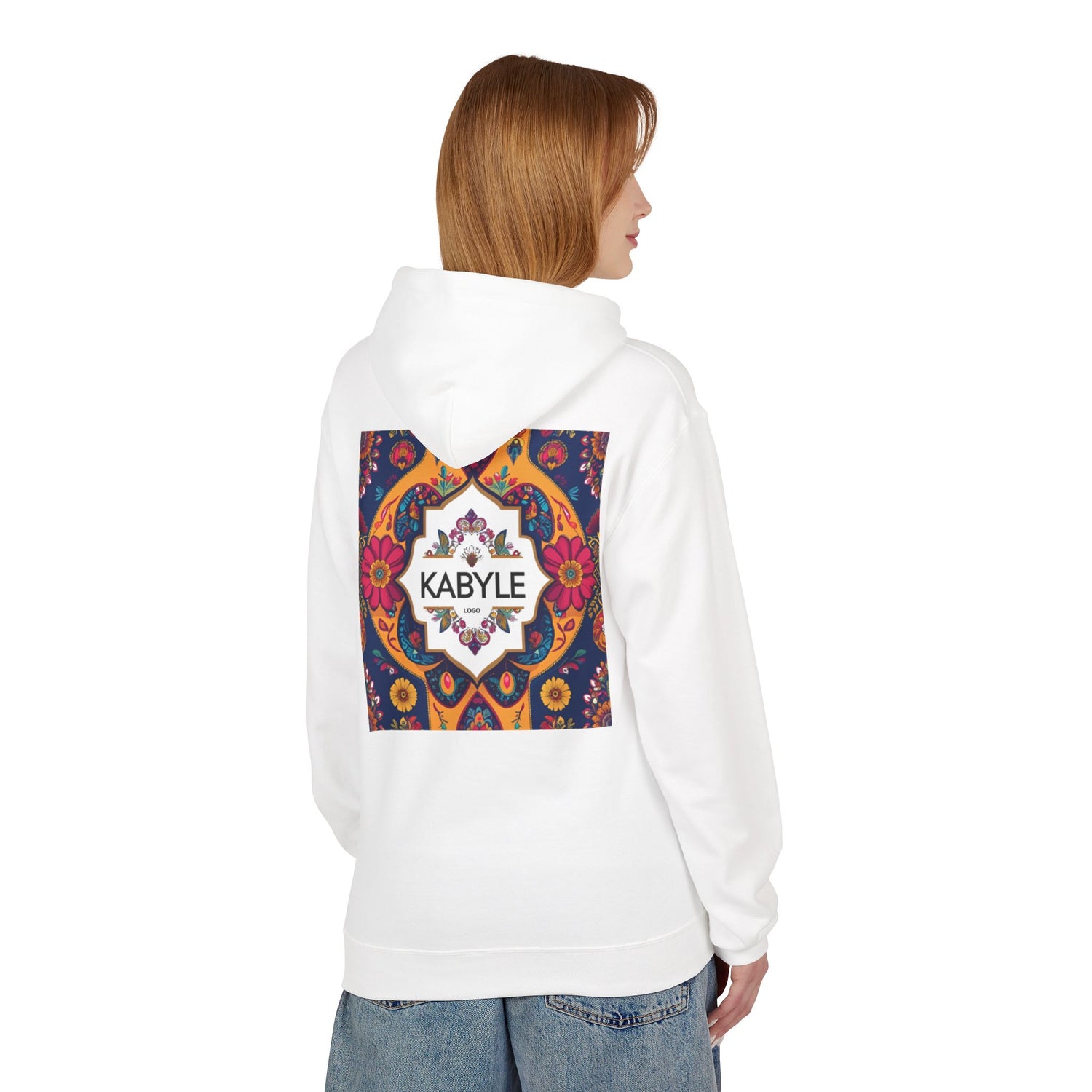 Colorful KABYLE Pattern Hoodie - Cozy Unisex Sweatshirt, Artsy Casual Wear, Perfect Gift for Art Lovers, Everyday Fashion