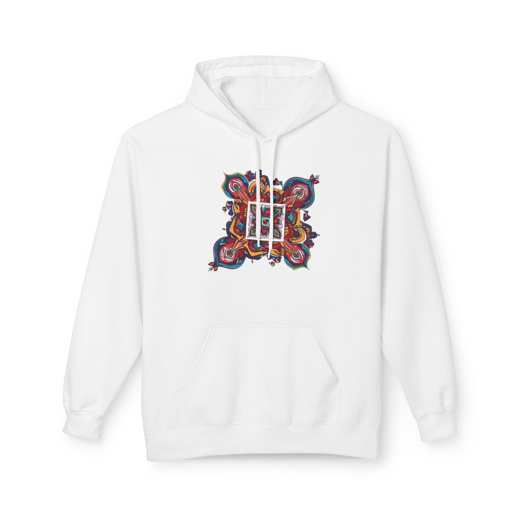 Colorful KABYLE Pattern Hoodie - Cozy Unisex Sweatshirt, Artsy Casual Wear, Perfect Gift for Art Lovers, Everyday Fashion