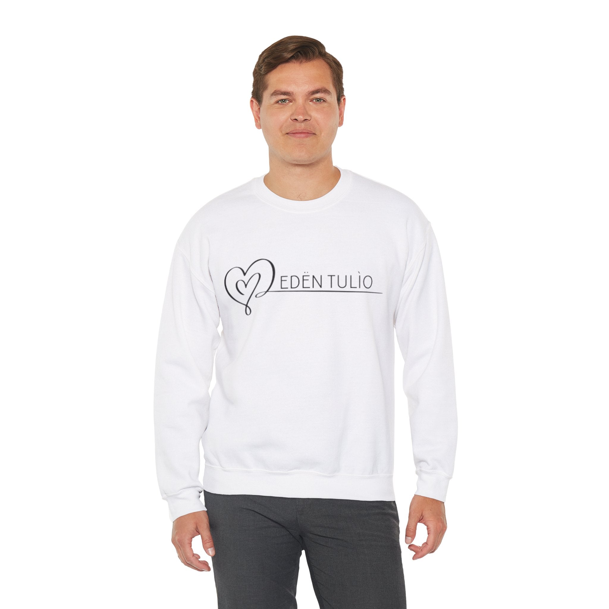 French Unisex Heavy Blend Crewneck Sweatshirt - Comfortable and Stylish for Cold Months