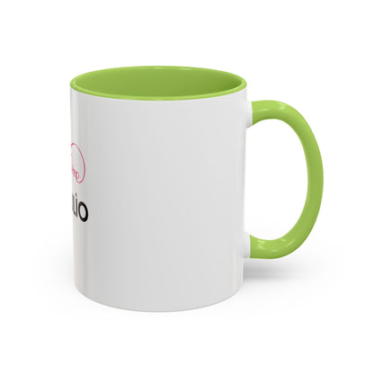 Tasse en Céramique Accentuée INFINI - 11 oz &amp; 15 oz, Poignée Ergonomique, Sans Plomb &amp; BPA