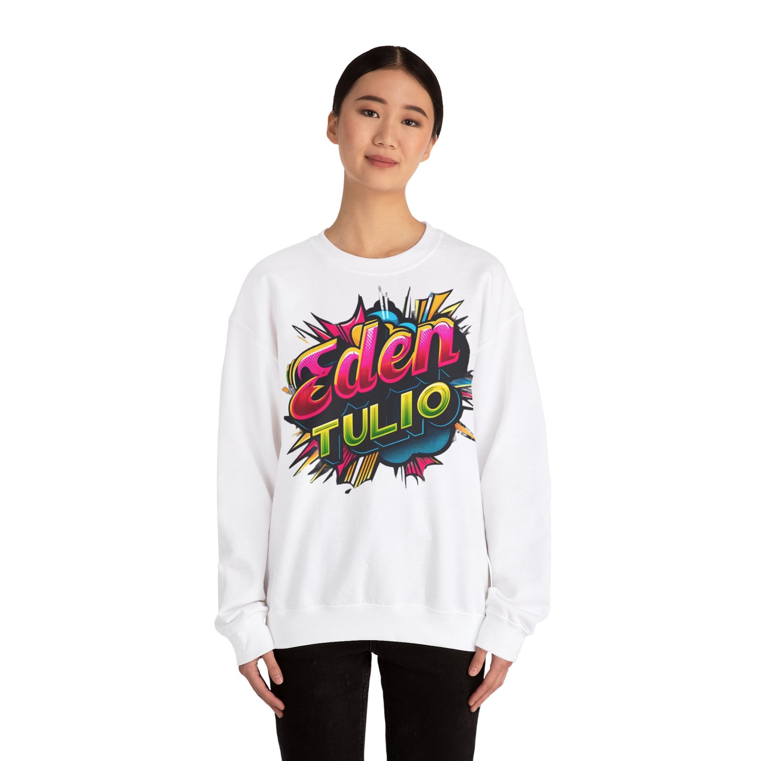 Sweat-shirt Ras du Cou Unisexe Gildan - Confort Coton/Polyester américain